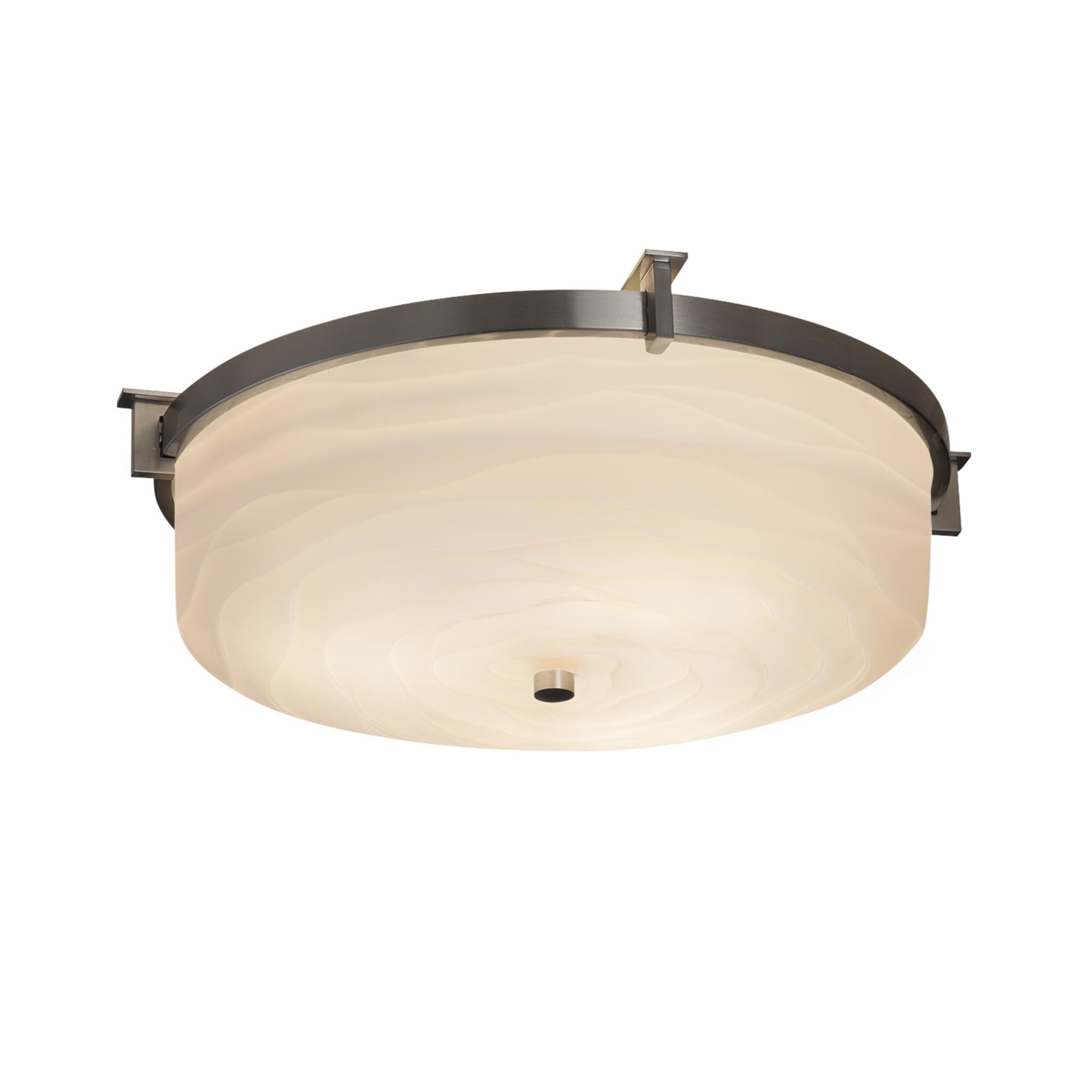 Porcelina 16 Inch Flush Mount by Justice Design Group