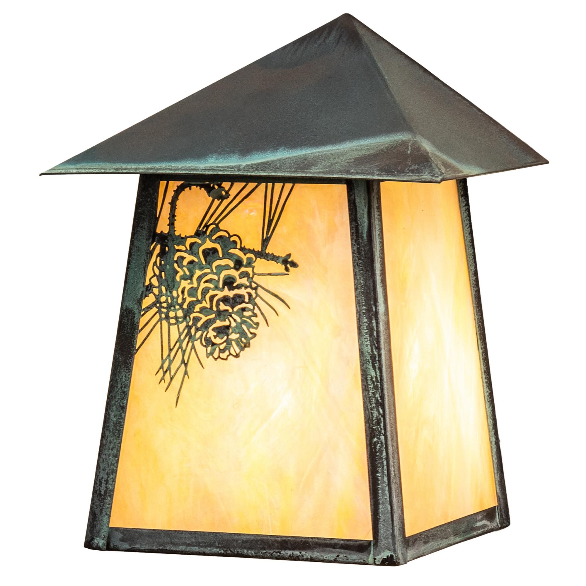 Shown in Verdigris Finish finish