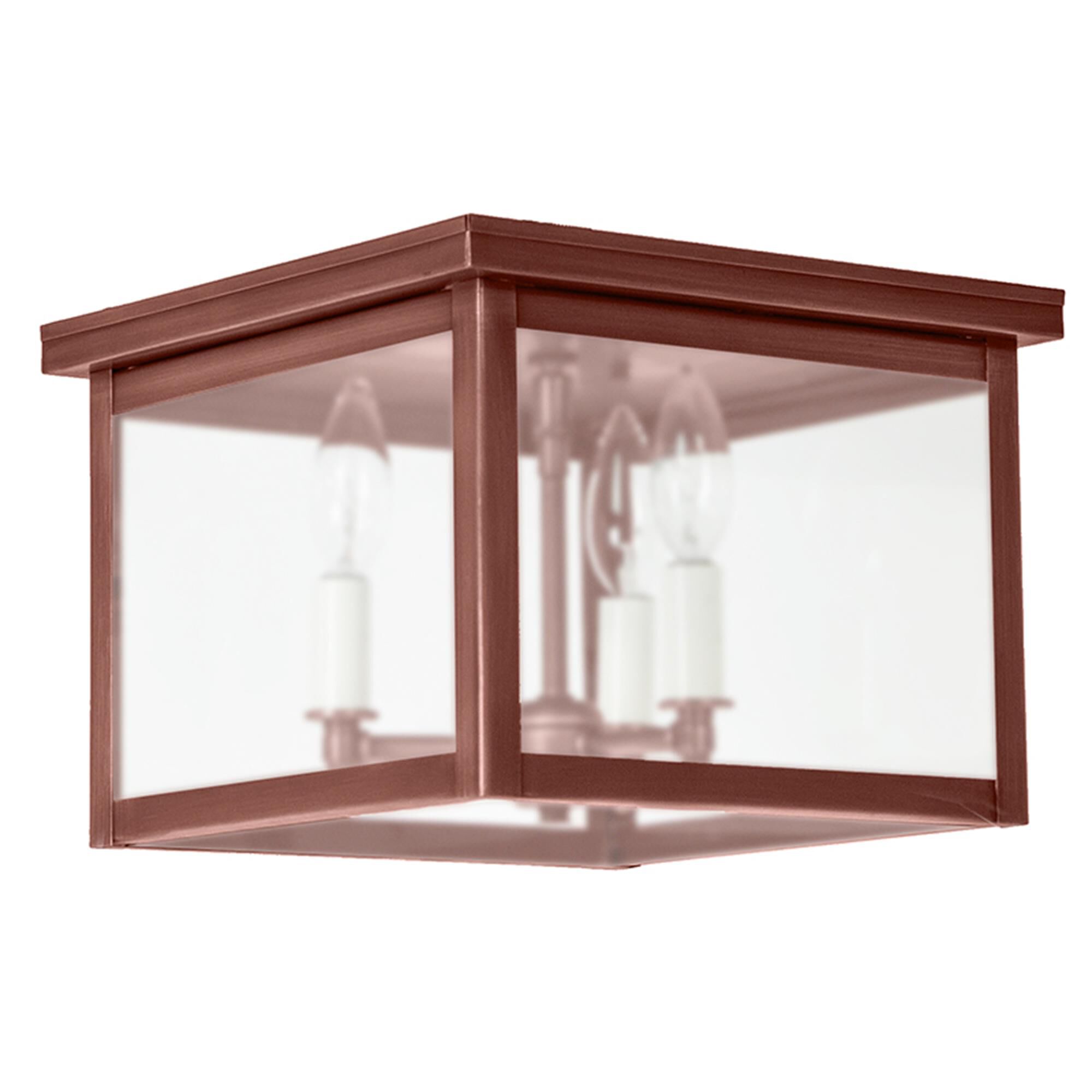 Williams 11 Inch 3 Light Outdoor Flush Mount,