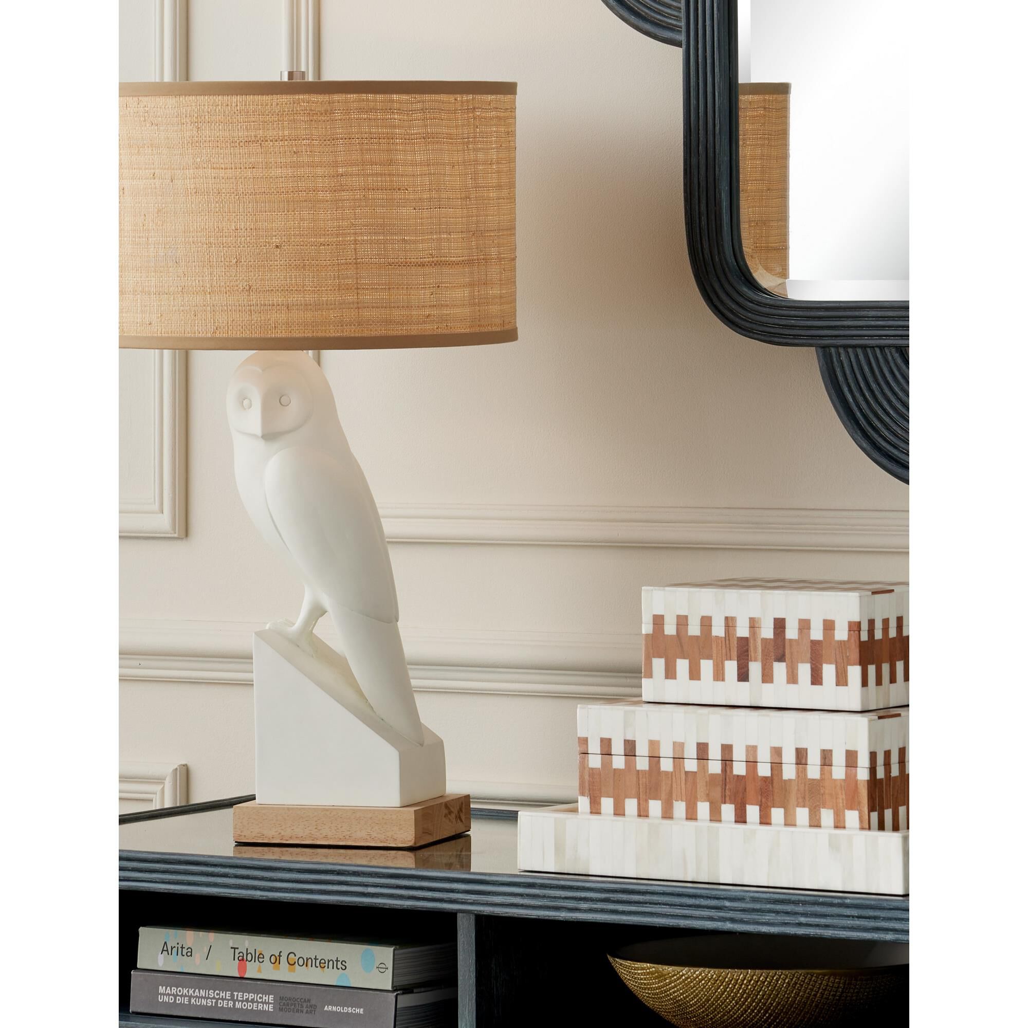 Tia Box Set of 2 Accent Box by Currey and Company