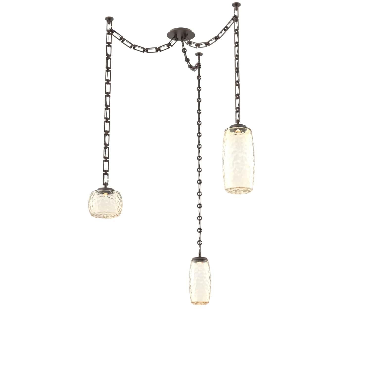 Levi Wilson Vessel 15 Inch Multi Pendant Light by Hammerton Studio