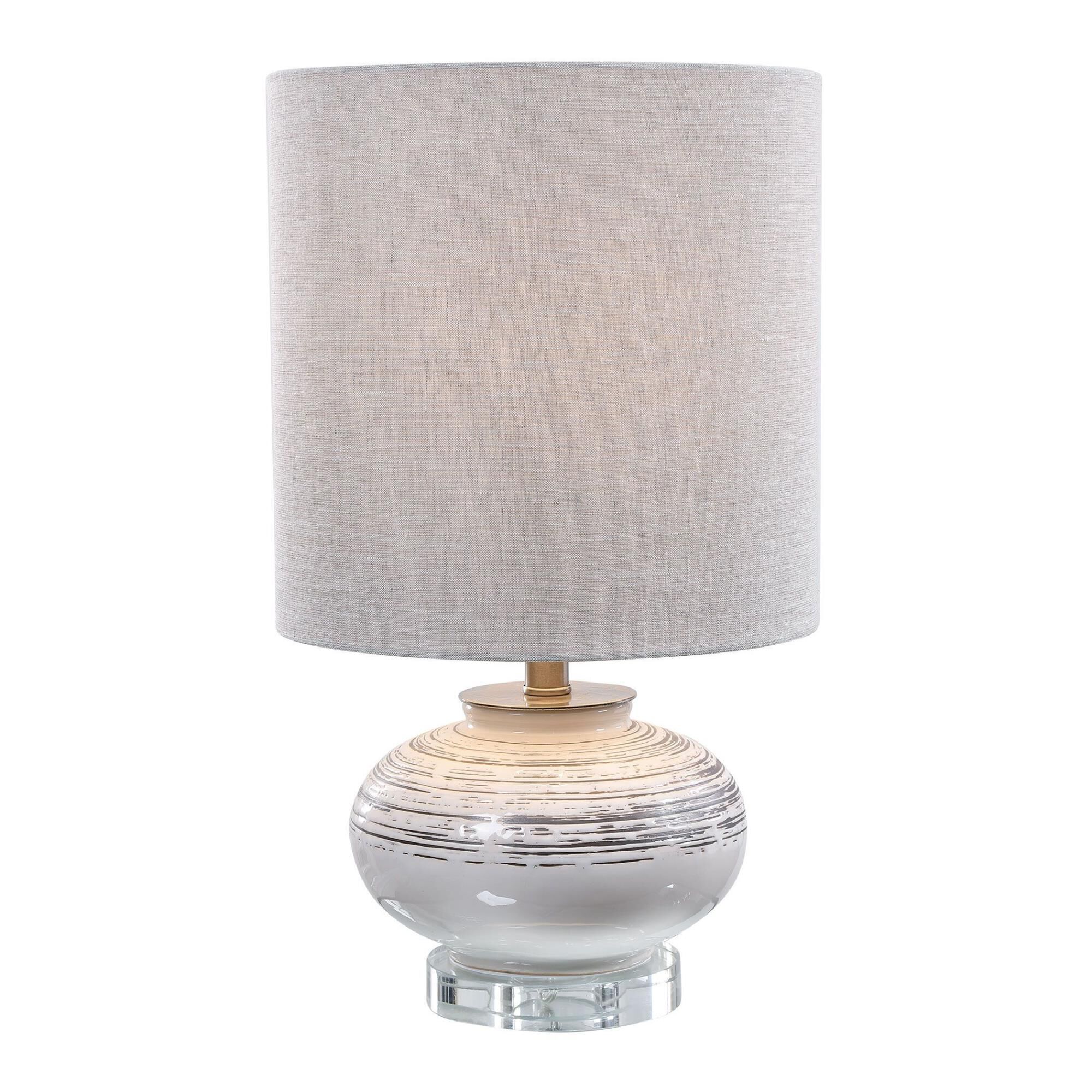 Lenta Off-White Accent Lamp by Uttermost