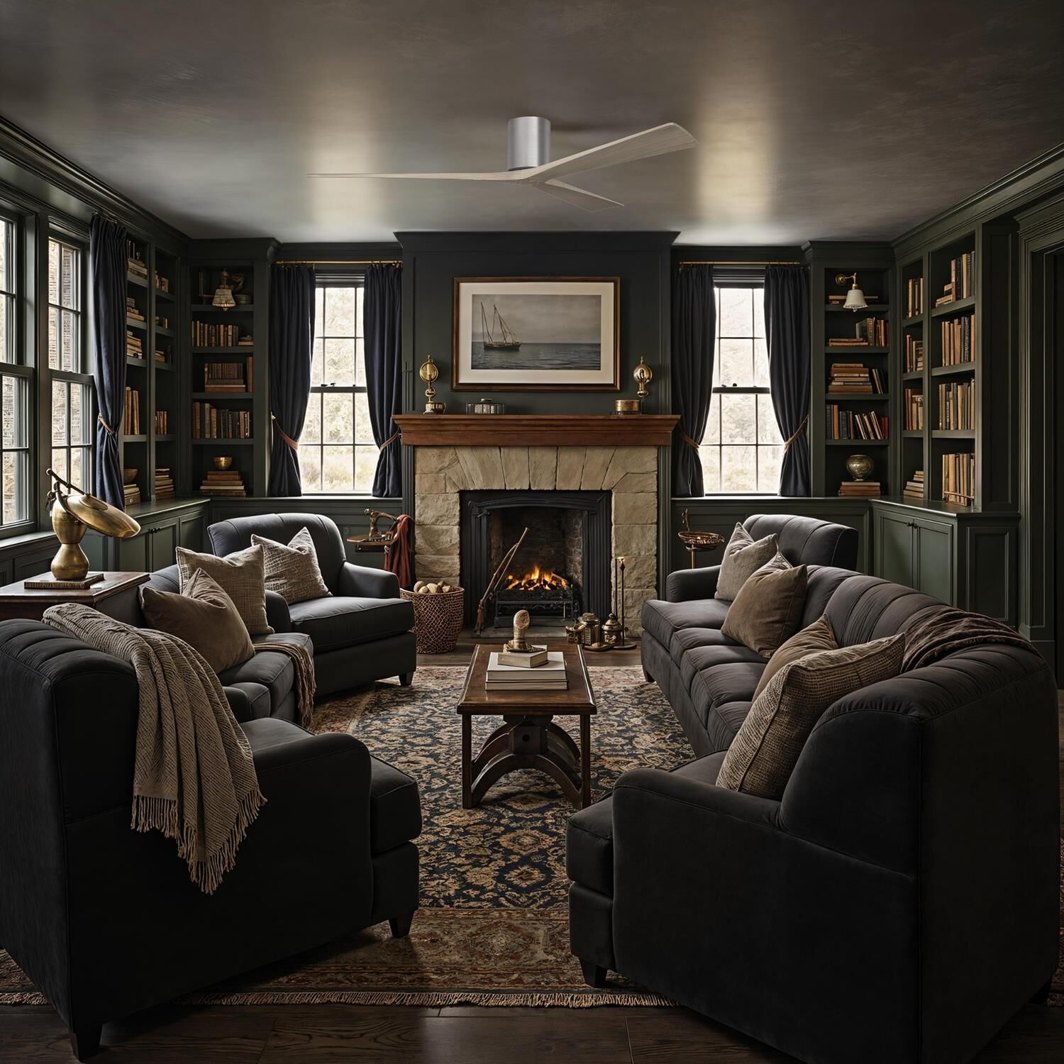 Irene 72 Inch Flush Mount Fan by Matthews Fan Company