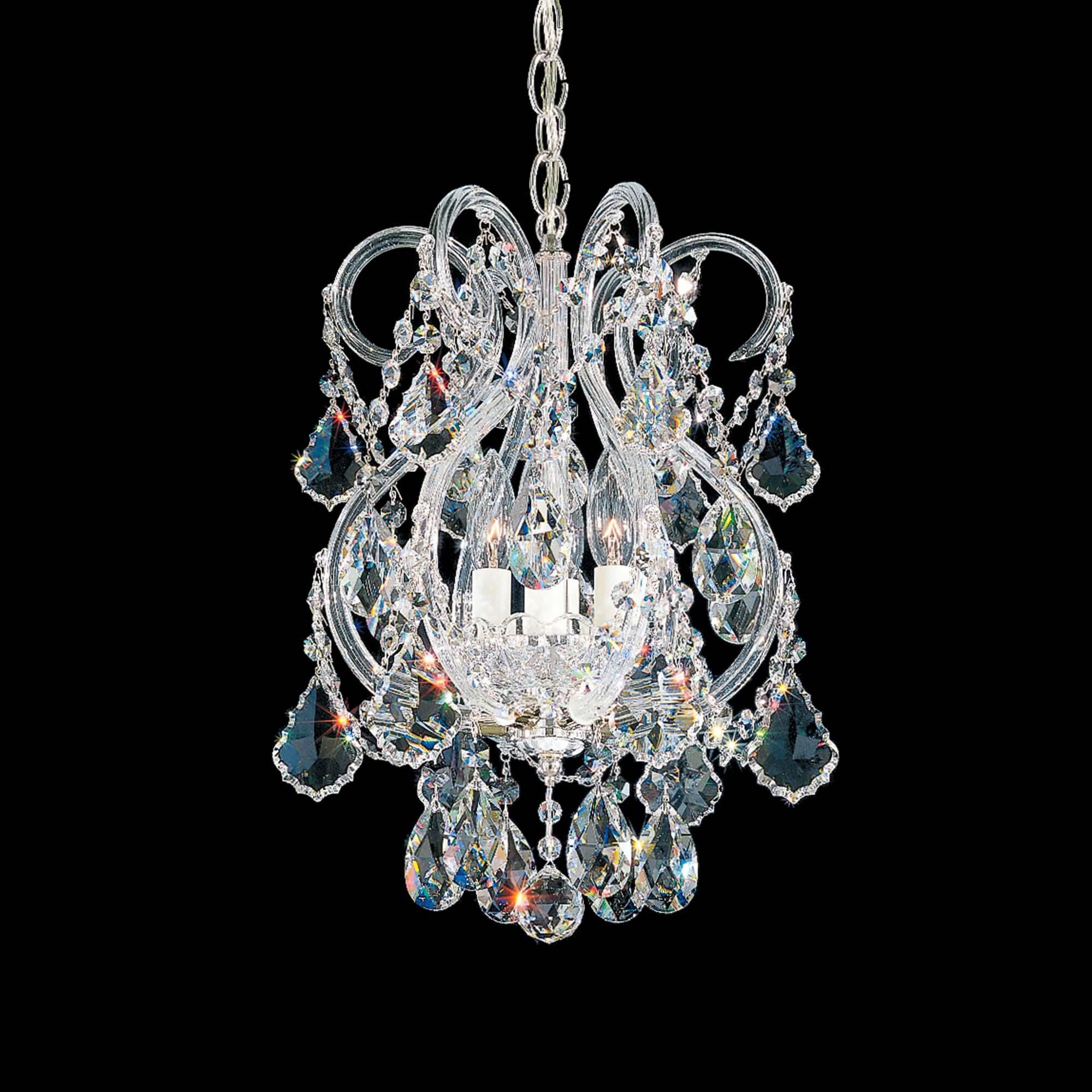 Shown in Silver finish and Clear Radiance crystal