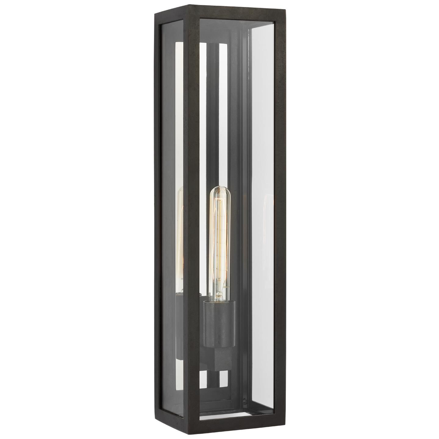 Visual Comfort Signature Collection Chapman & Myers Fresno 22 Inch Tall LED Outdoor Wall Light