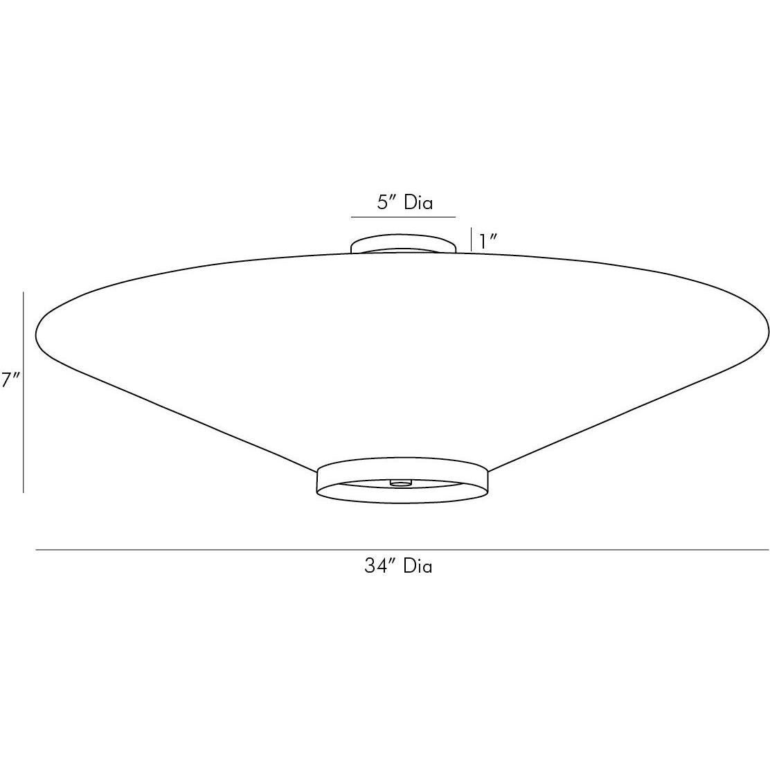 Decker 3 Light Semi Flush Mount by Arteriors Home