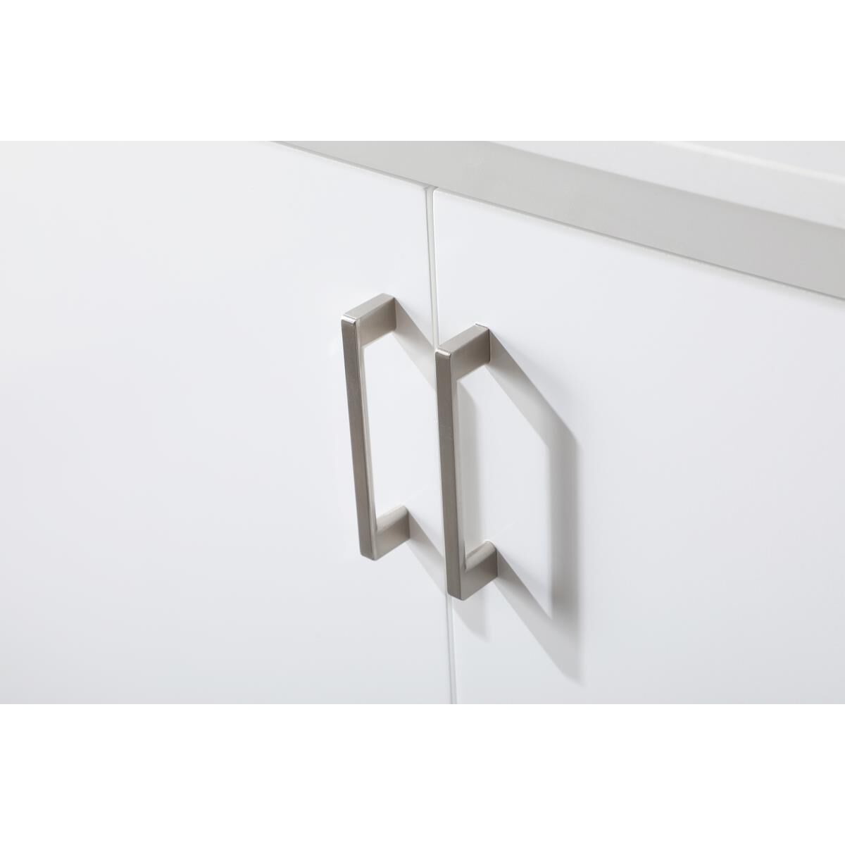 Shown in White finish