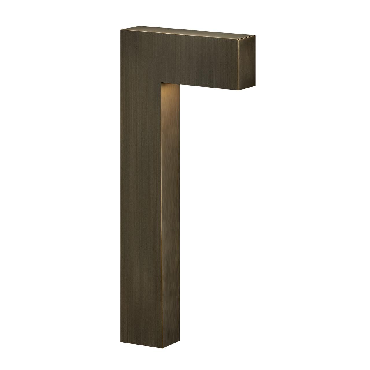 Shown in Matte Bronze finish and Clear glass