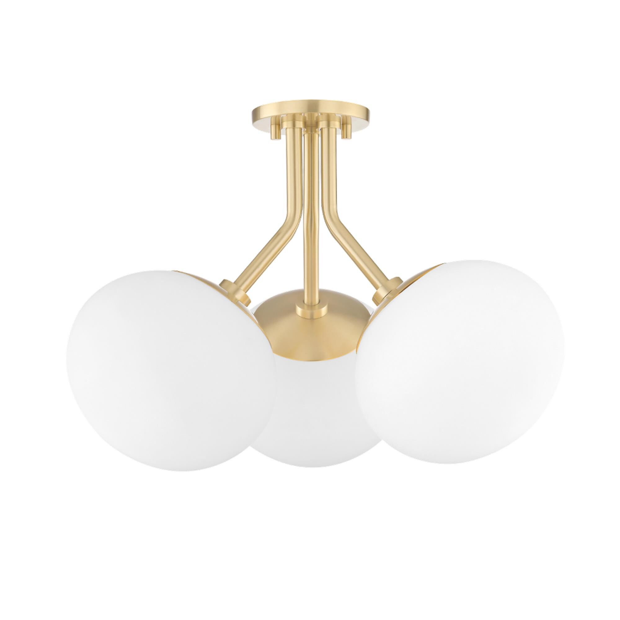 Estee 19 Inch Semi Flush Mount by Mitzi - Clearance