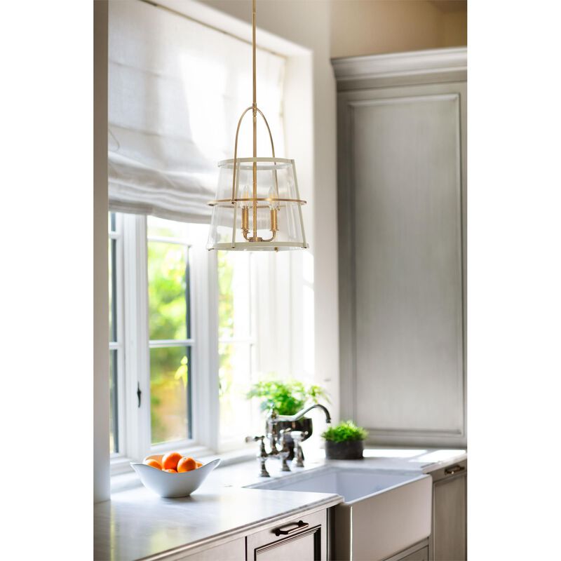 Tournon Small Lantern Pendant by Hinkley