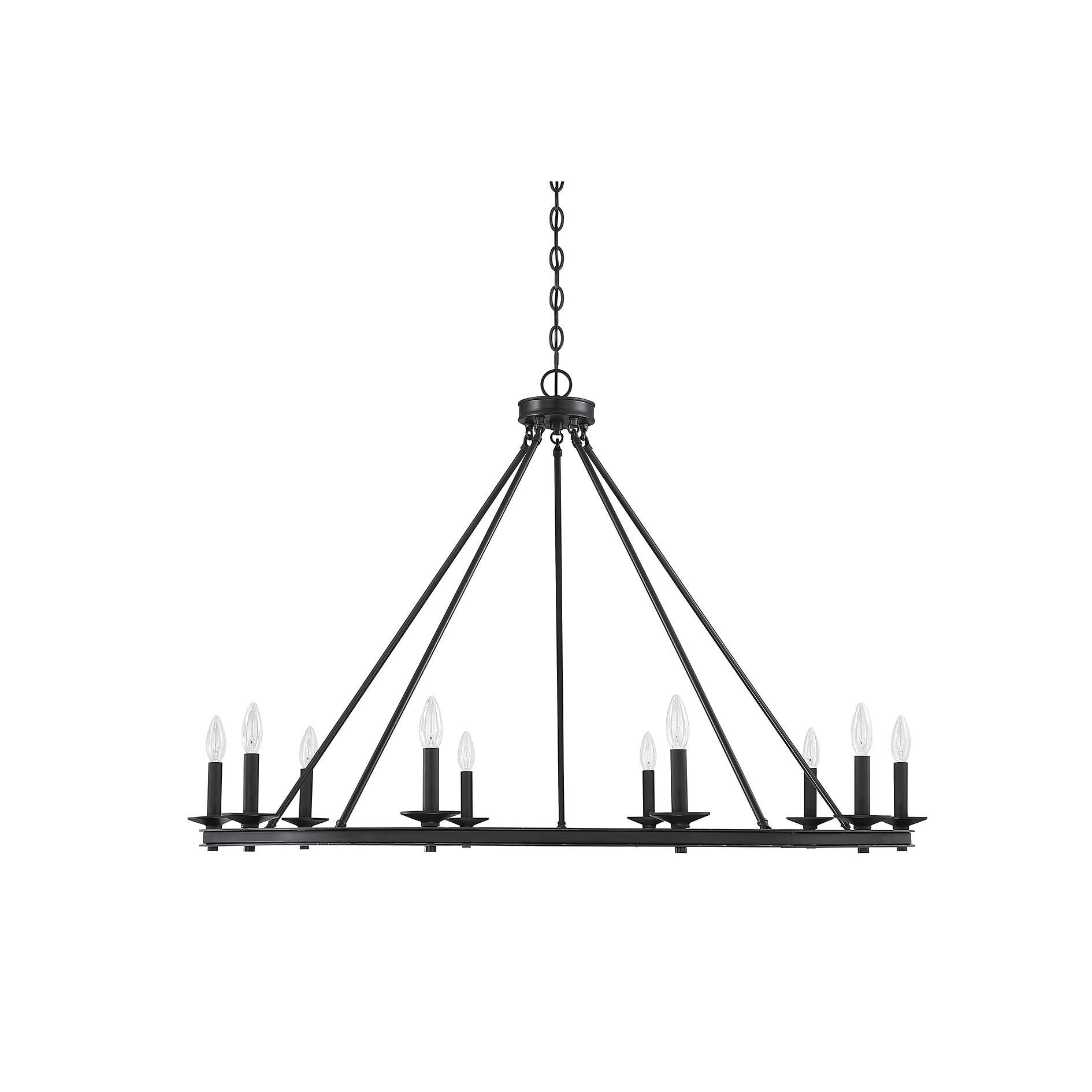 Middleton 45 Inch 10 Light Chandelier by Savoy House
