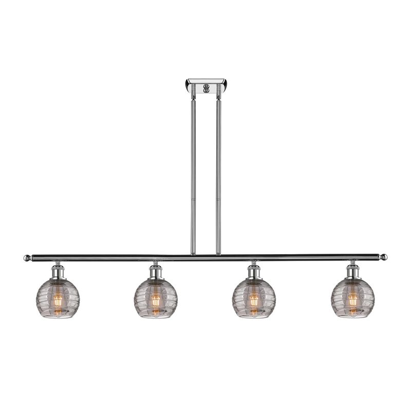 Bruno Marashlian Athens Deco Swirl 48 Inch Linear Suspension Light by Innovations Lighting