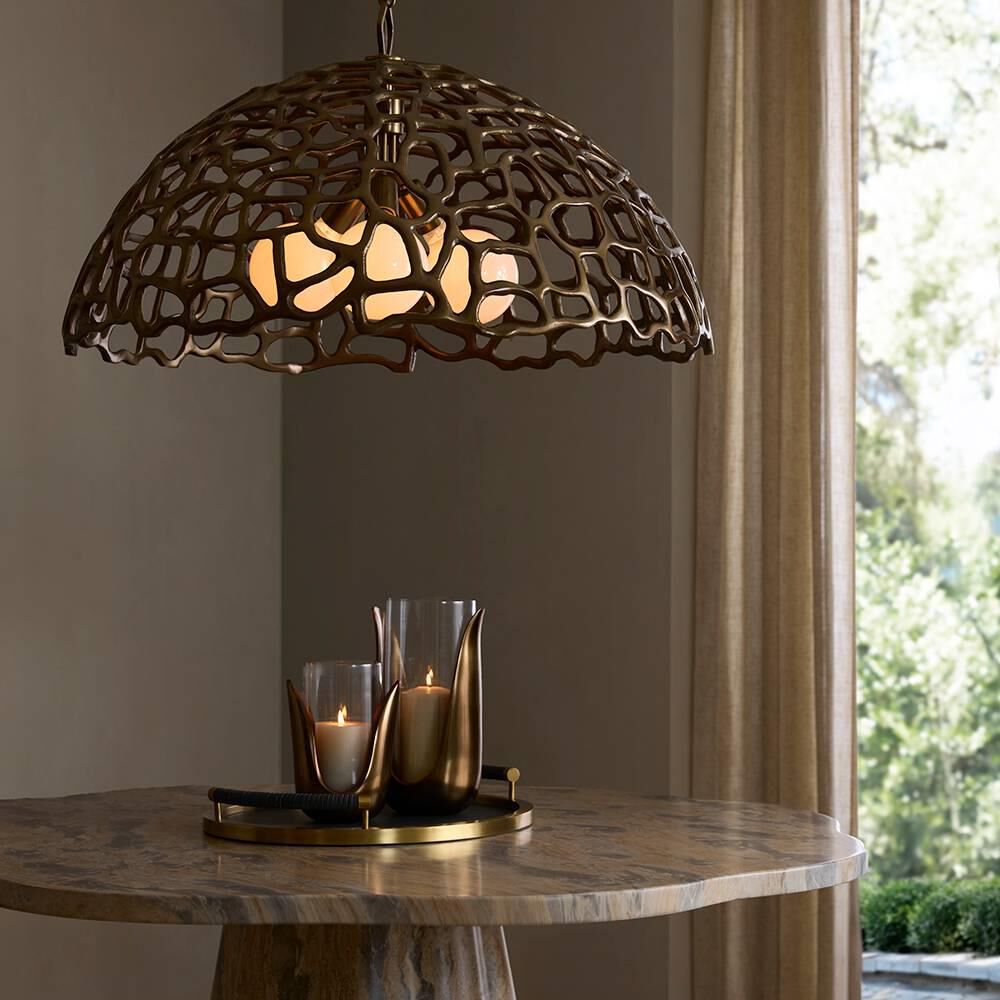 Shown in Antique Brass and Antique Brass finish
