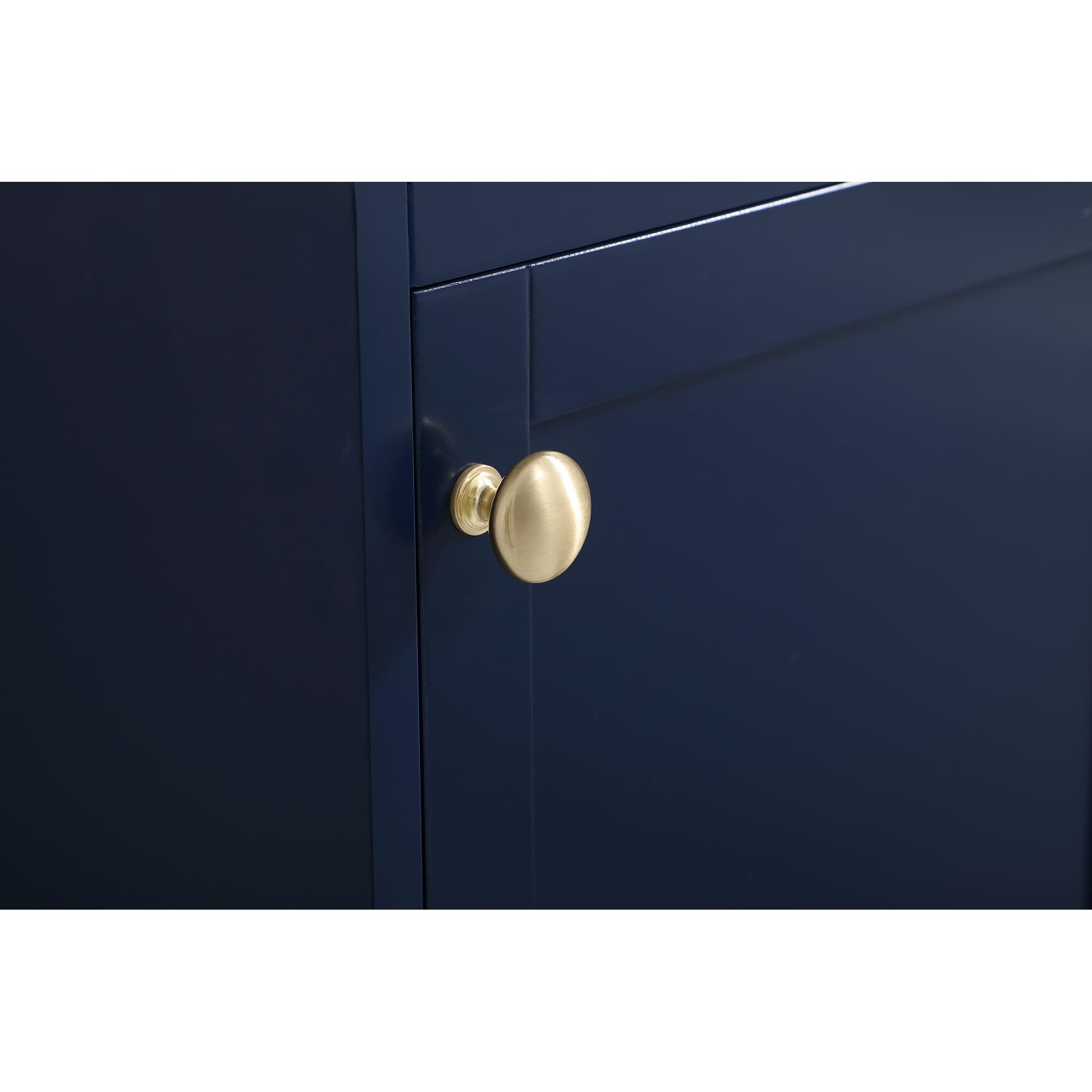 Shown in Blue And Gold With White finish