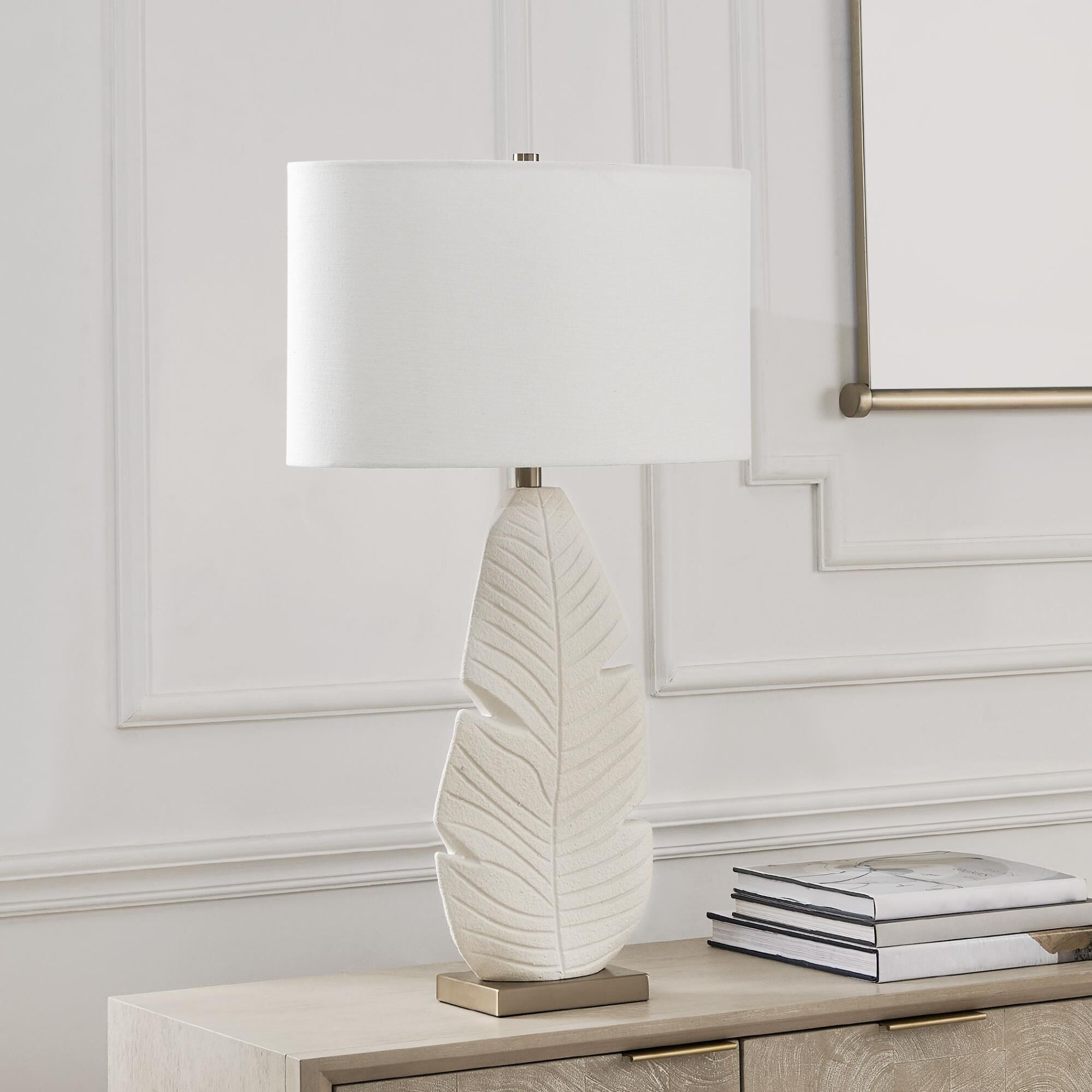 Grace Feyock Palm Leaf 31 Inch Table Lamp by Uttermost