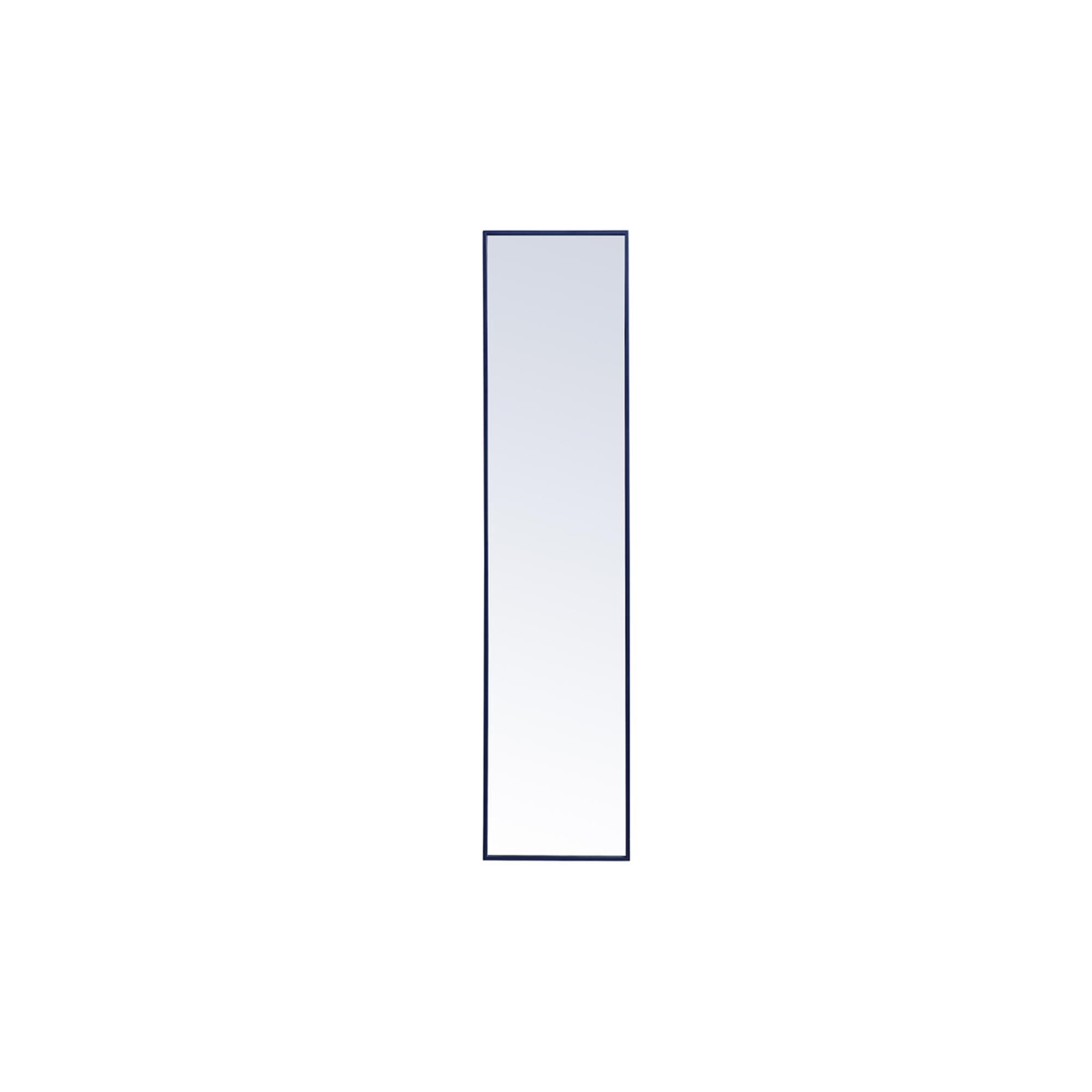 Shown in Black finish and Clear Mirror Beveled glass