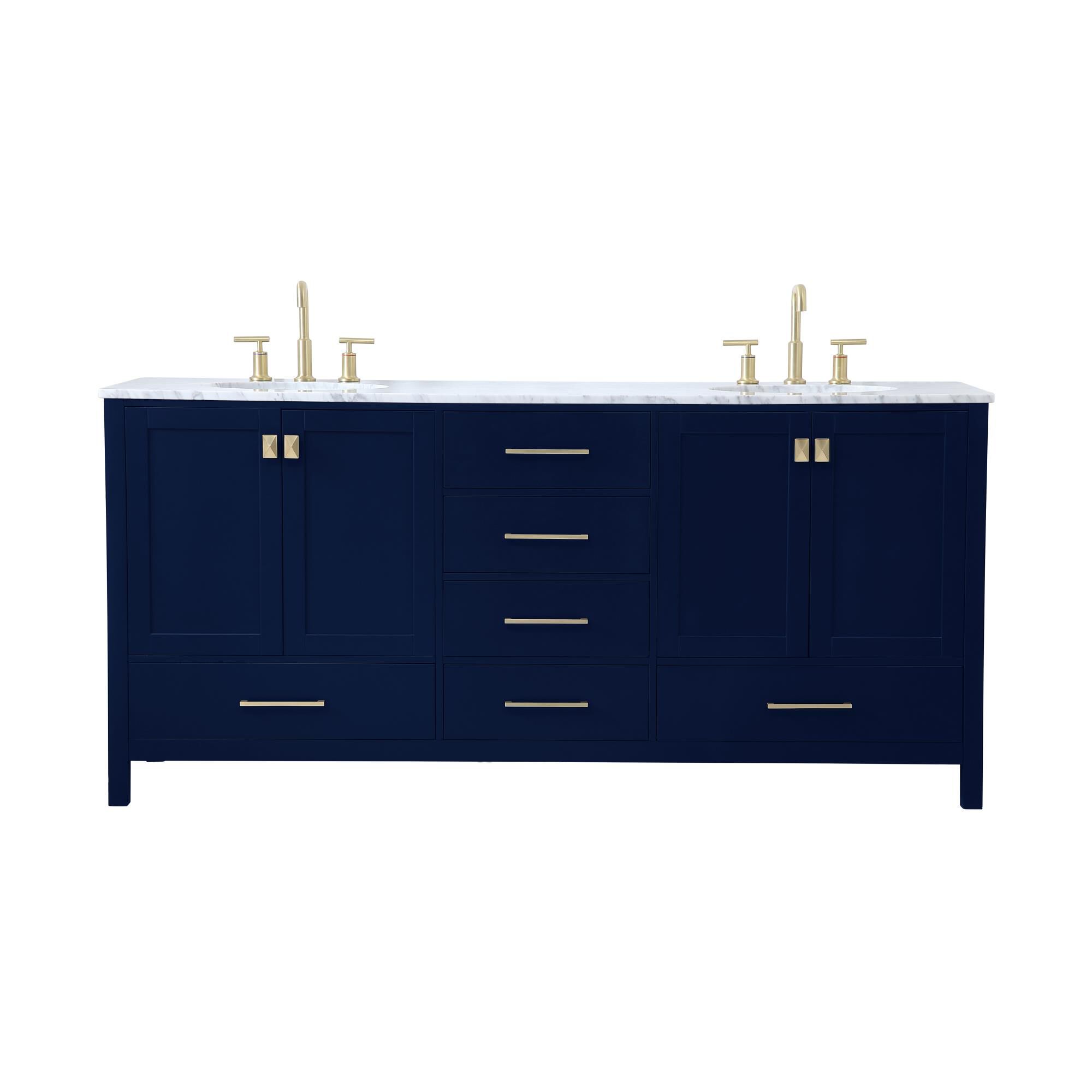 Shown in Blue finish