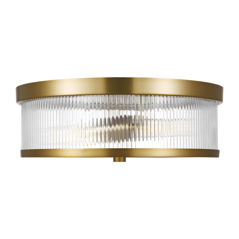 Chapman & Myers Geneva 14 Inch 2 Light Flush Mount by Visual Comfort Studio