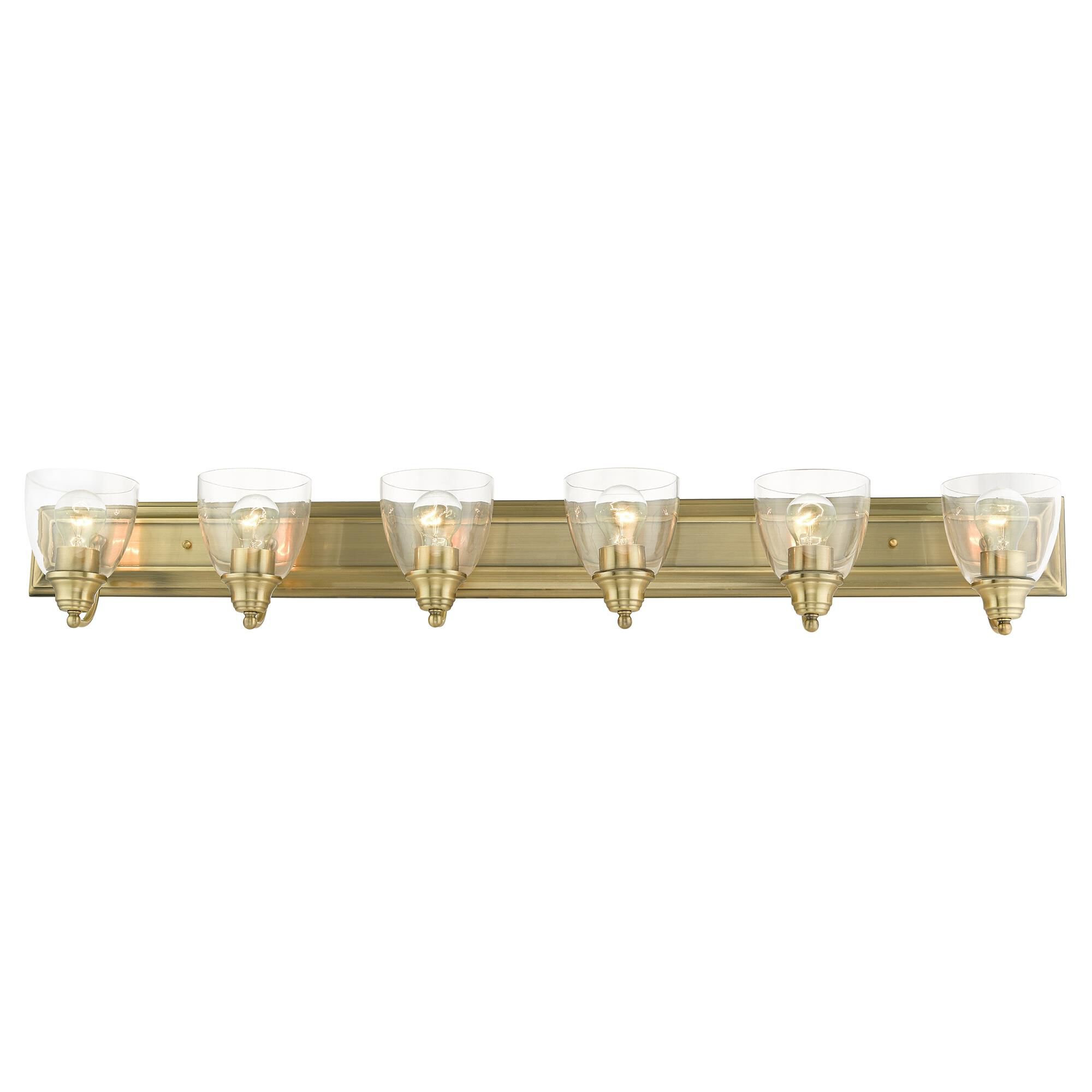Birmingham 48 Inch 6 Light Bath Vanity Light by Livex Lighting
