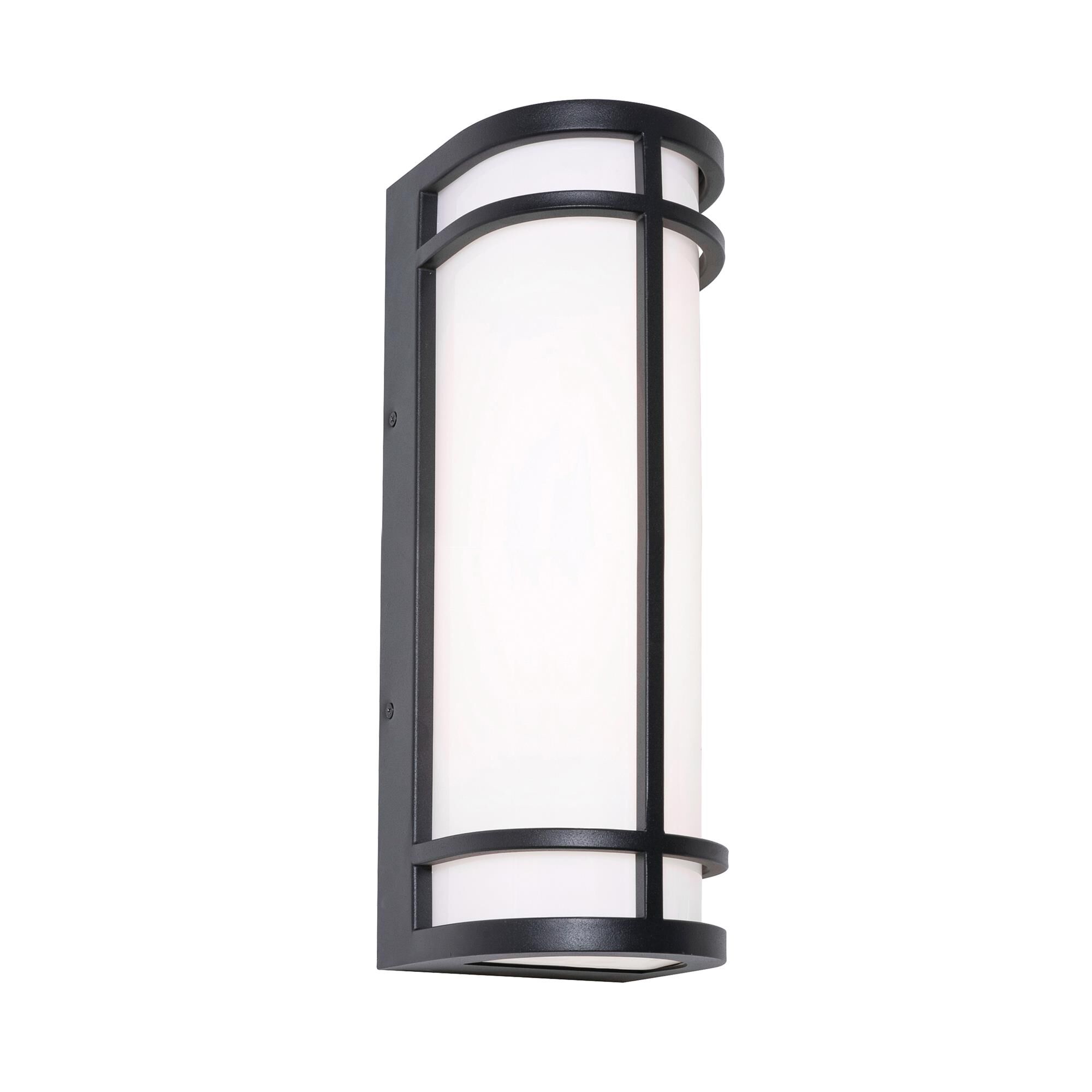 Shown in Black finish and White Acrylic Diffuser glass