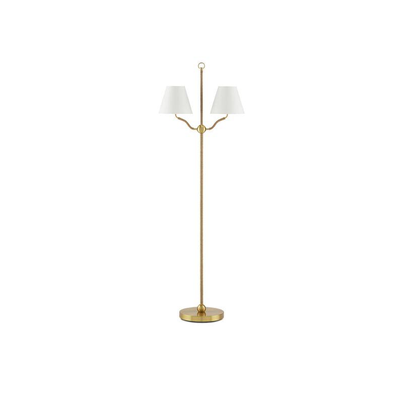 Sirocco 56 Inch Floor Lamp by Currey and Company