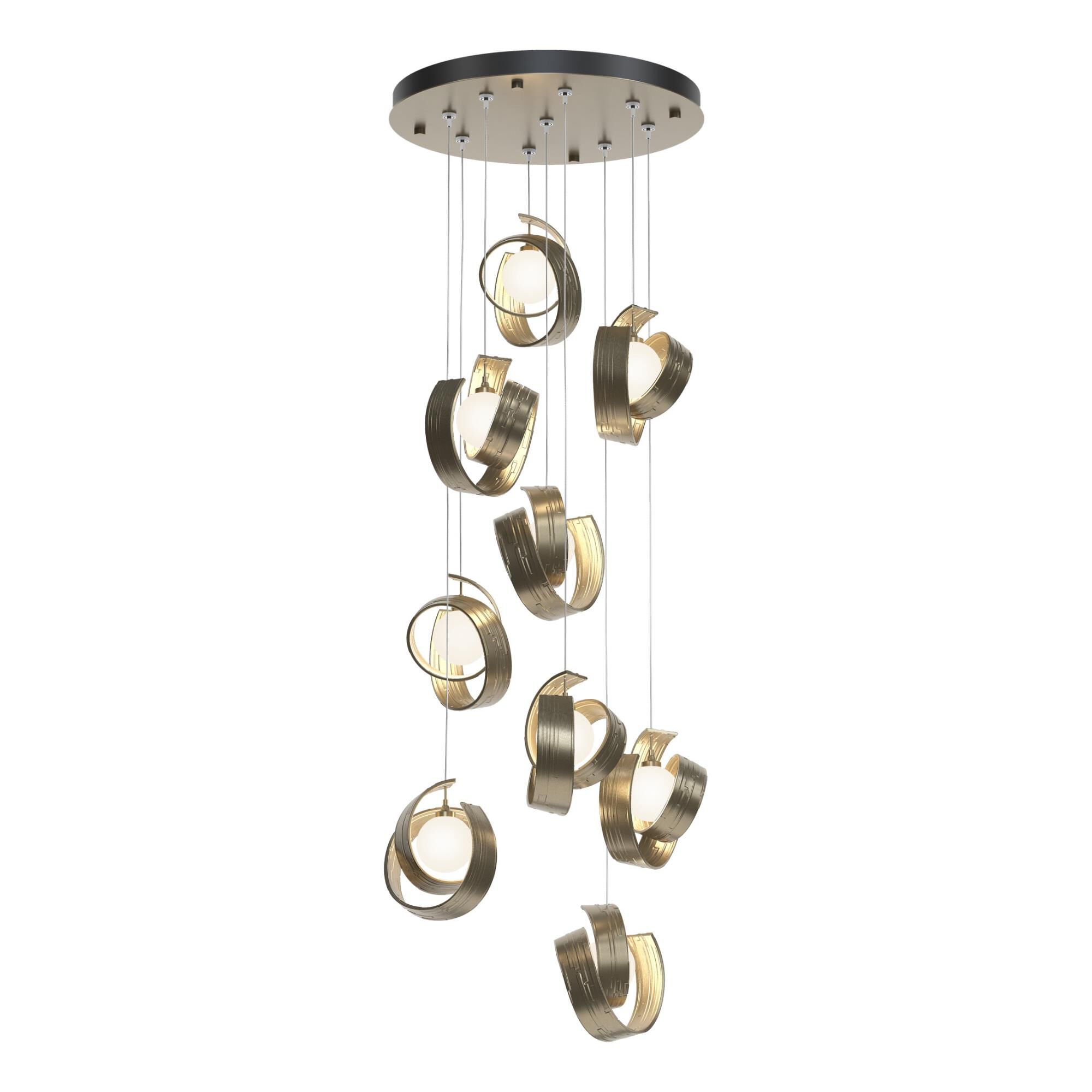 Riza 21 Inch 9 Light Multi Light Pendant,