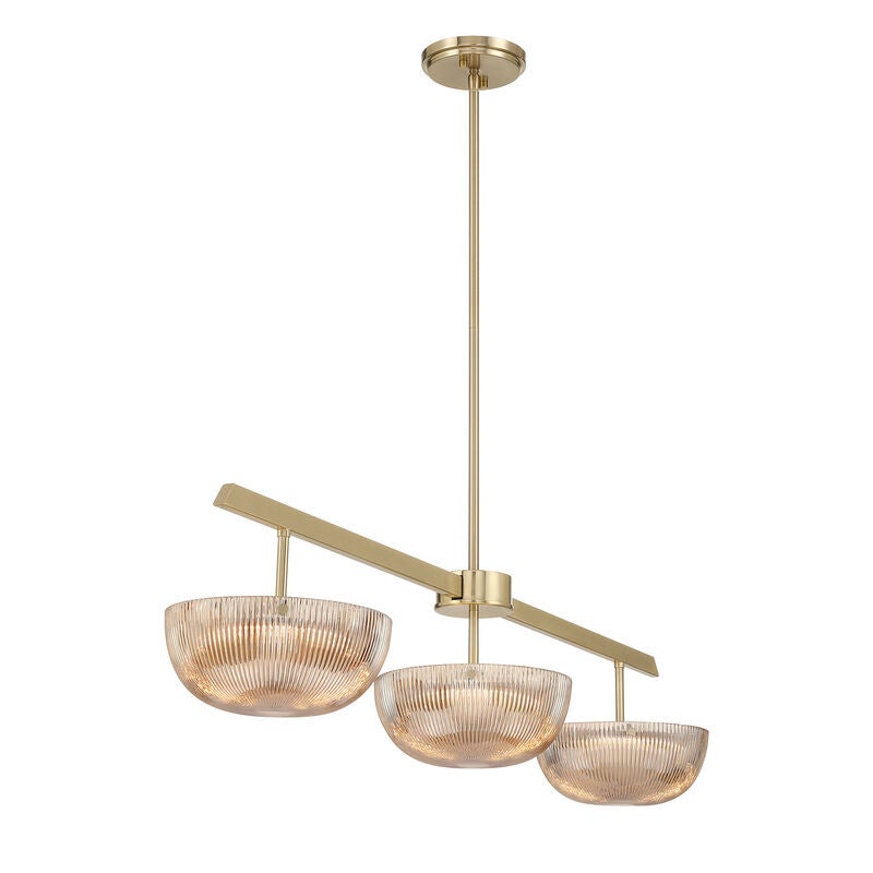 Hubbard Medium Linear Chandelier by Savoy House