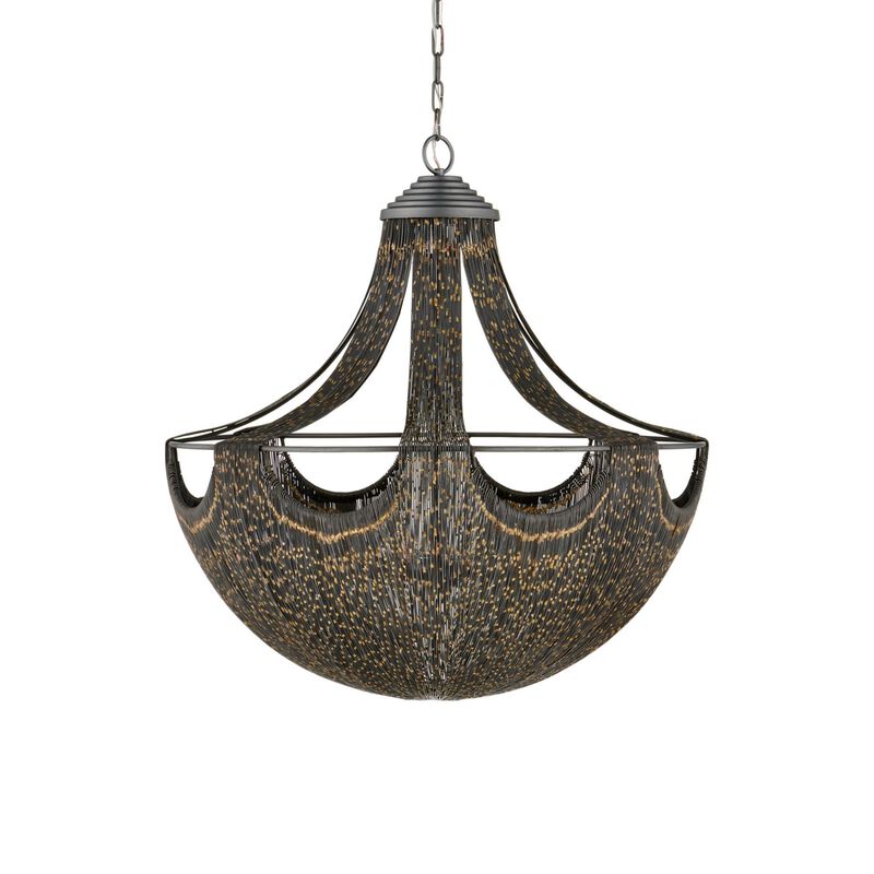 Eduardo 30 Inch Large Pendant by Currey and Company