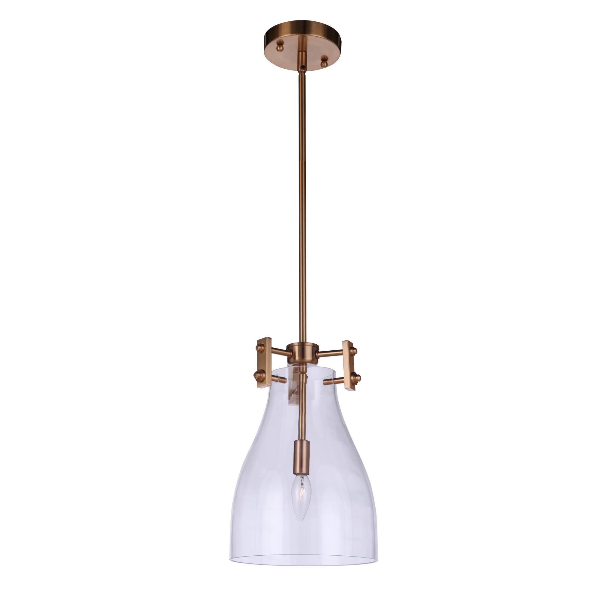 Shown in Satin Brass finish