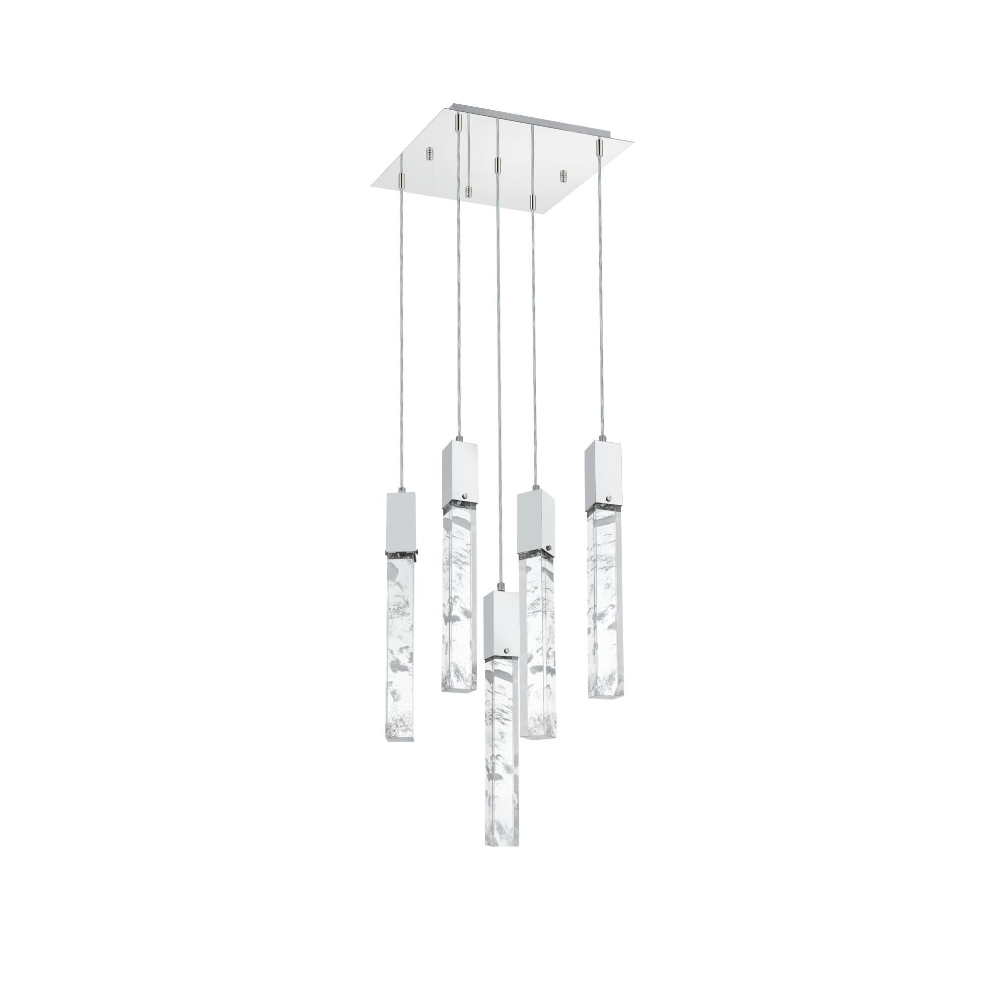 Aurora 16 Inch Multi Light Pendant by Elegant Lighting