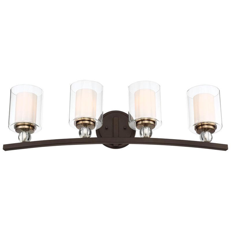 Studio 5 33 Inch 4 Light Bath Vanity Light by Minka Lavery