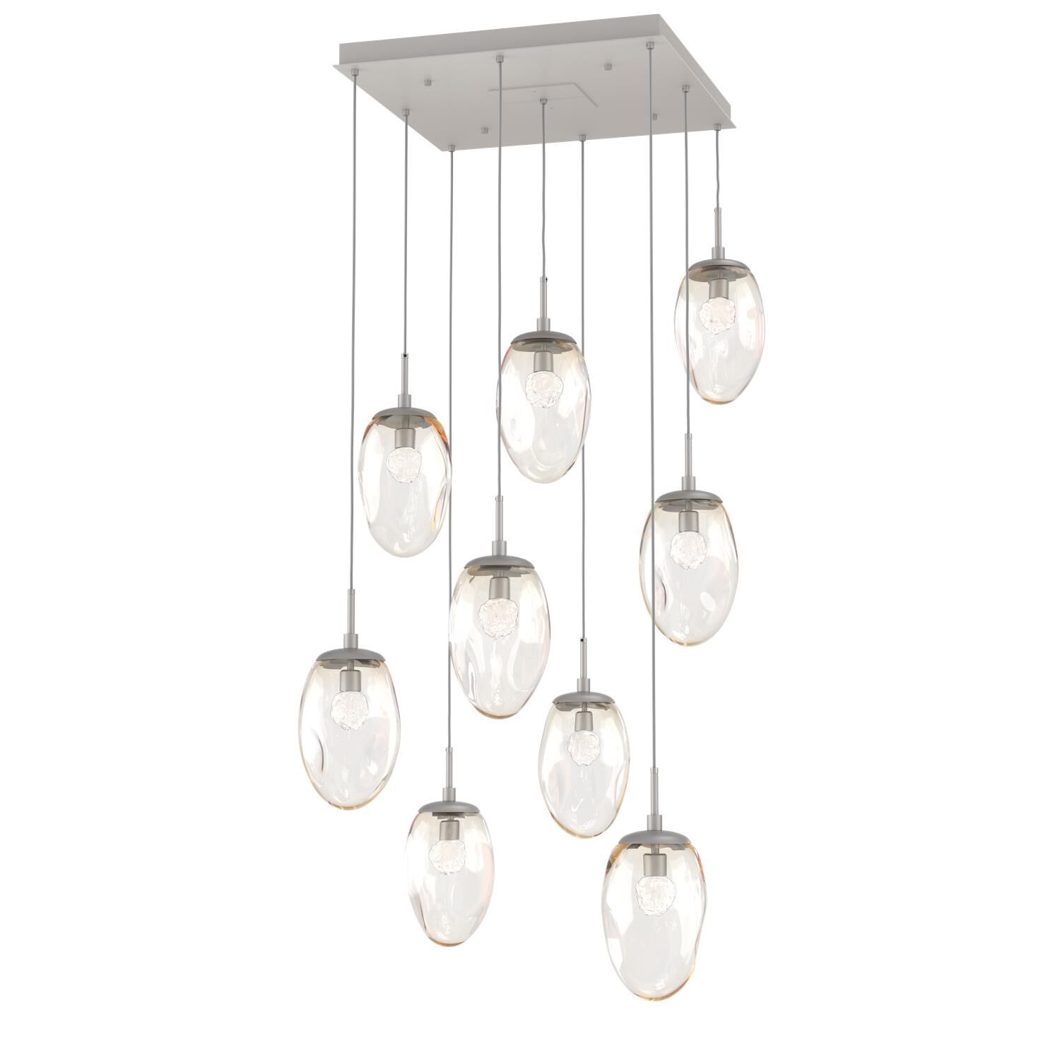 Levi Wilson Nebula 32 Inch 9 Light LED Multi Light Pendant by Hammerton Studio
