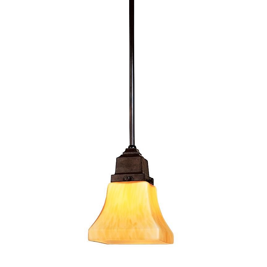 Arroyo Craftsman Ruskin 5 Inch Mini Pendant