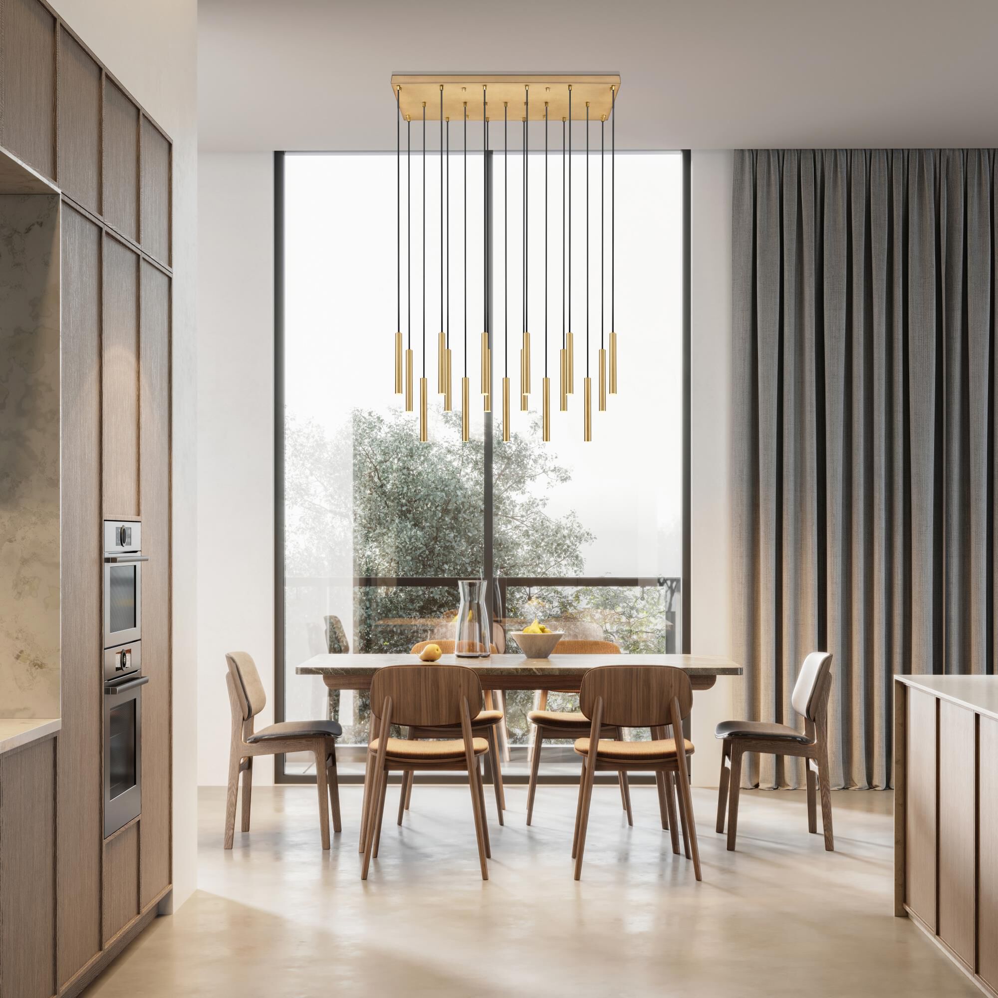 Forest 42 Inch Linear Suspension Light by Z Lite