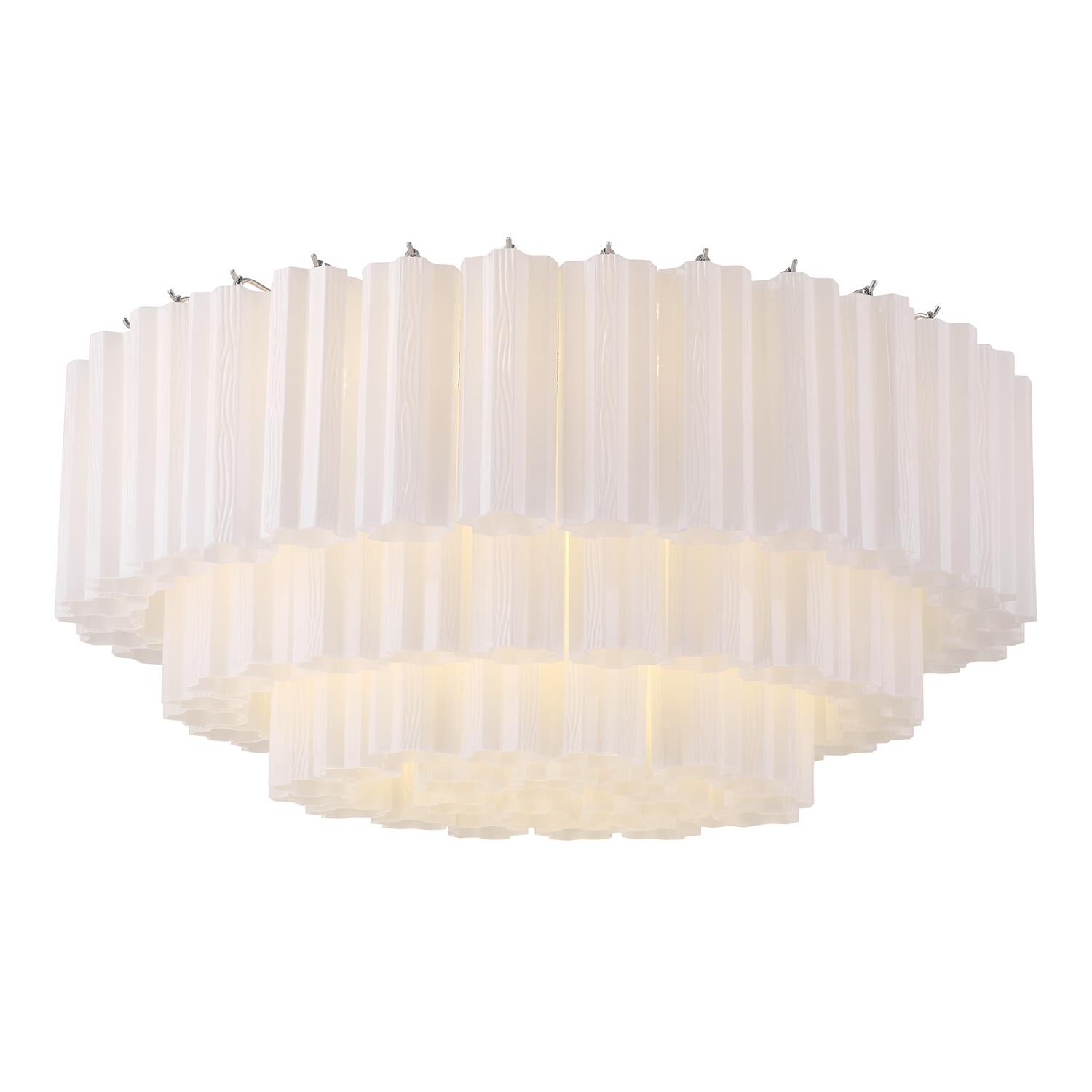 Addis 32 Inch Semi Flush Mount by Crystorama