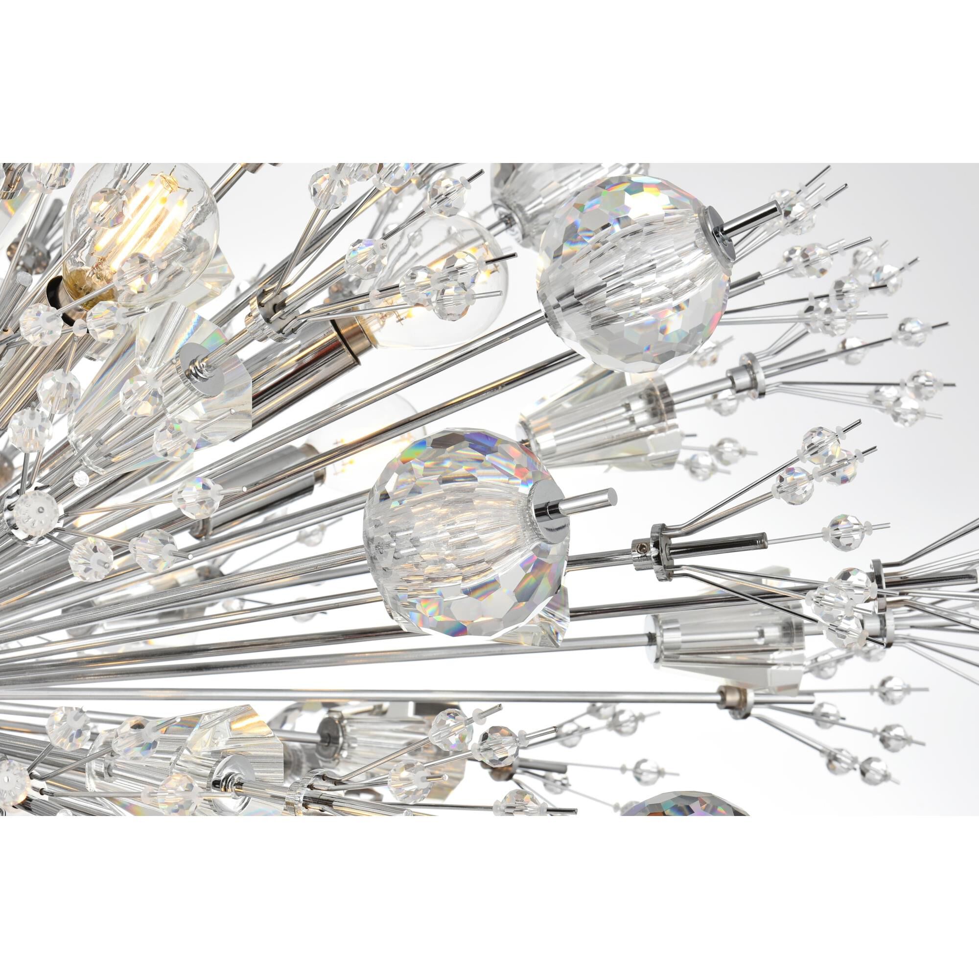 Vera 42 Inch Large Pendant by Elegant Lighting