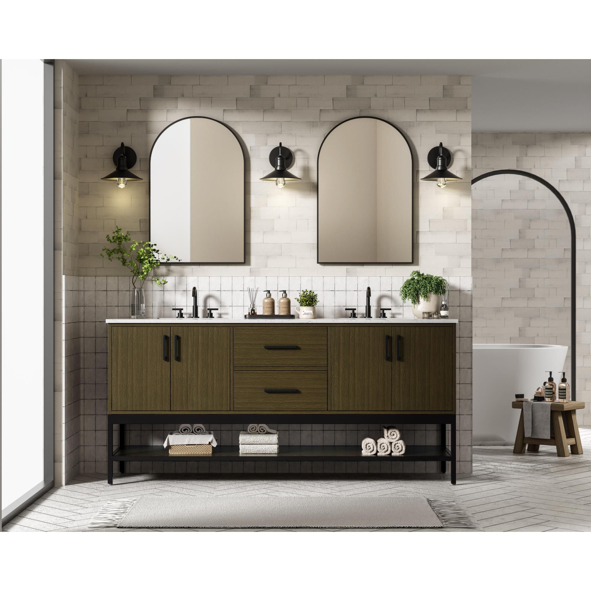 Lennox 0 Inch Bath Vanity by Elegant Dcor