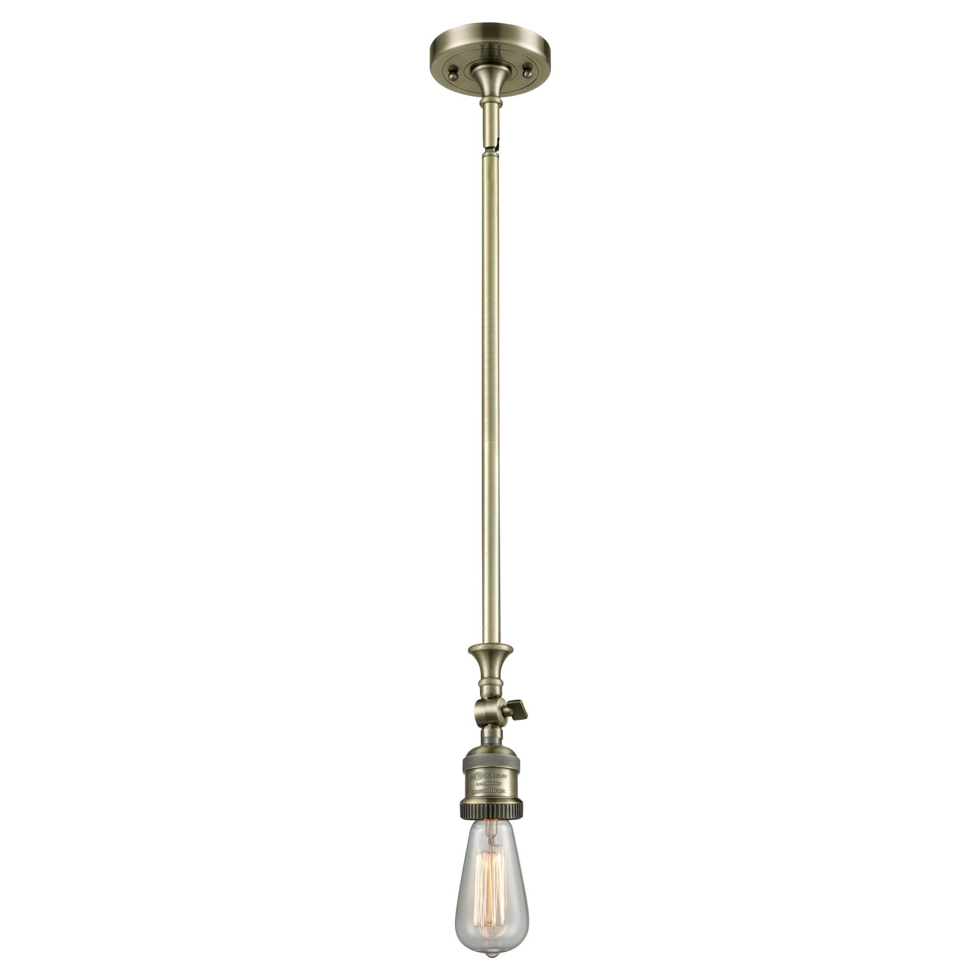 Bruno Marashlian Bare Bulb 4 Inch Mini Pendant by Innovations Lighting