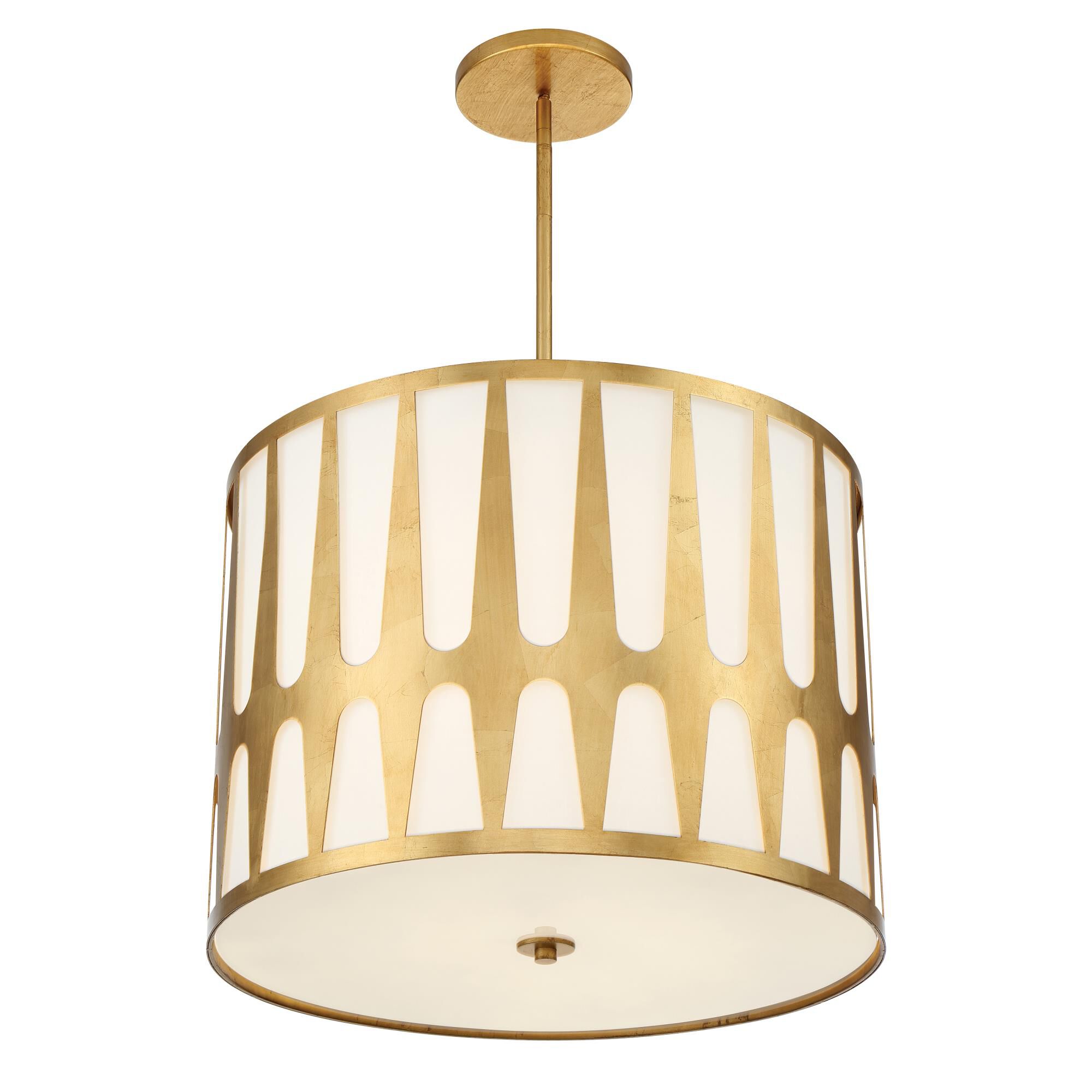 Royston 24 Inch 5 Light Chandelier by Crystorama