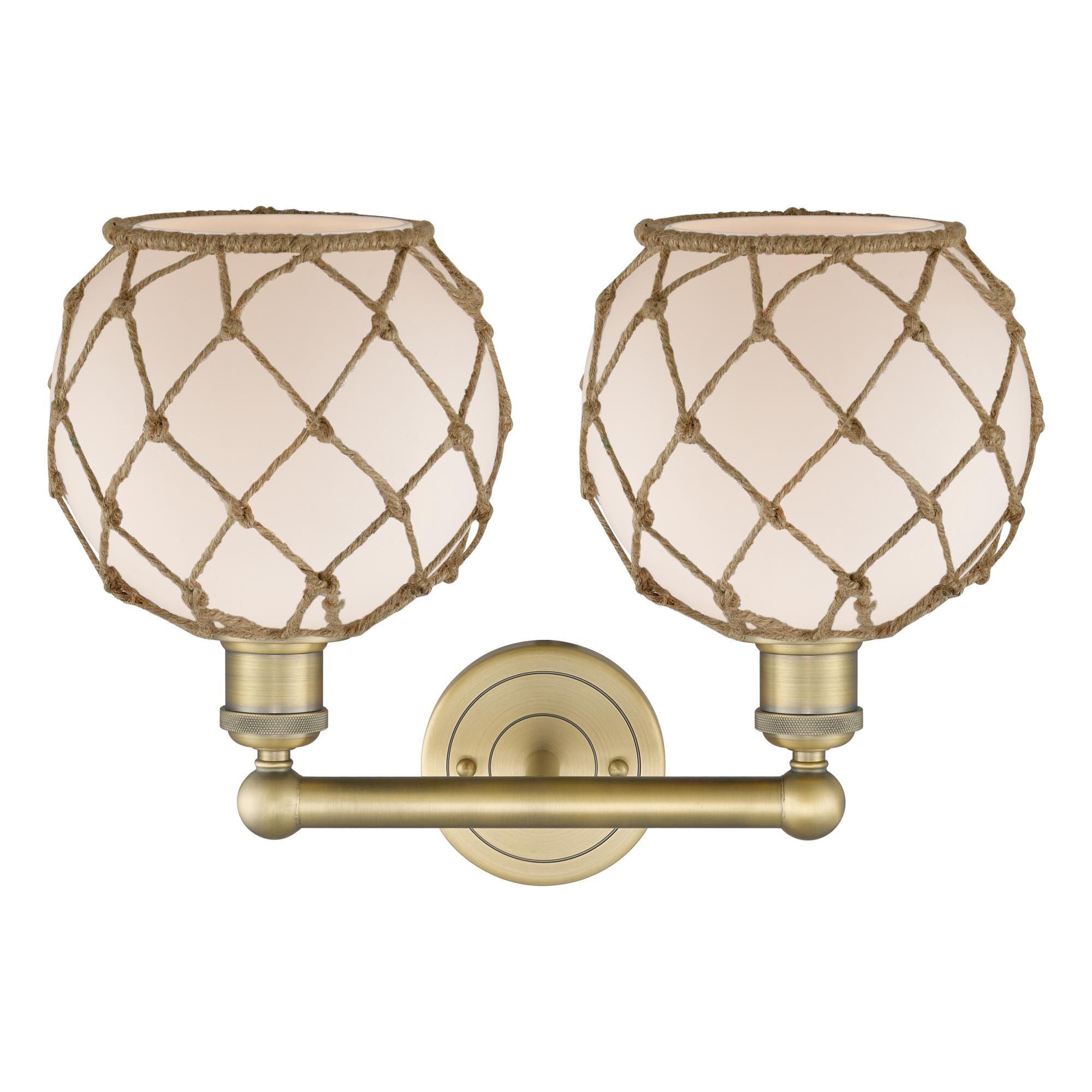 Bruno Marashlian Farmhouse Rope 17 Inch Bath Vanity Light by Innovations Lighting