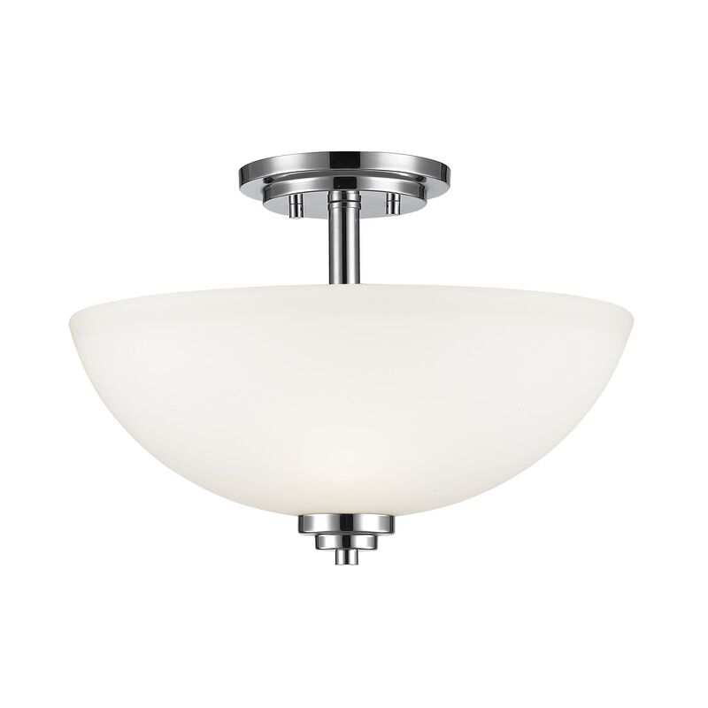 Ashton 15 Inch 3 Light Semi Flush Mount by Z-Lite