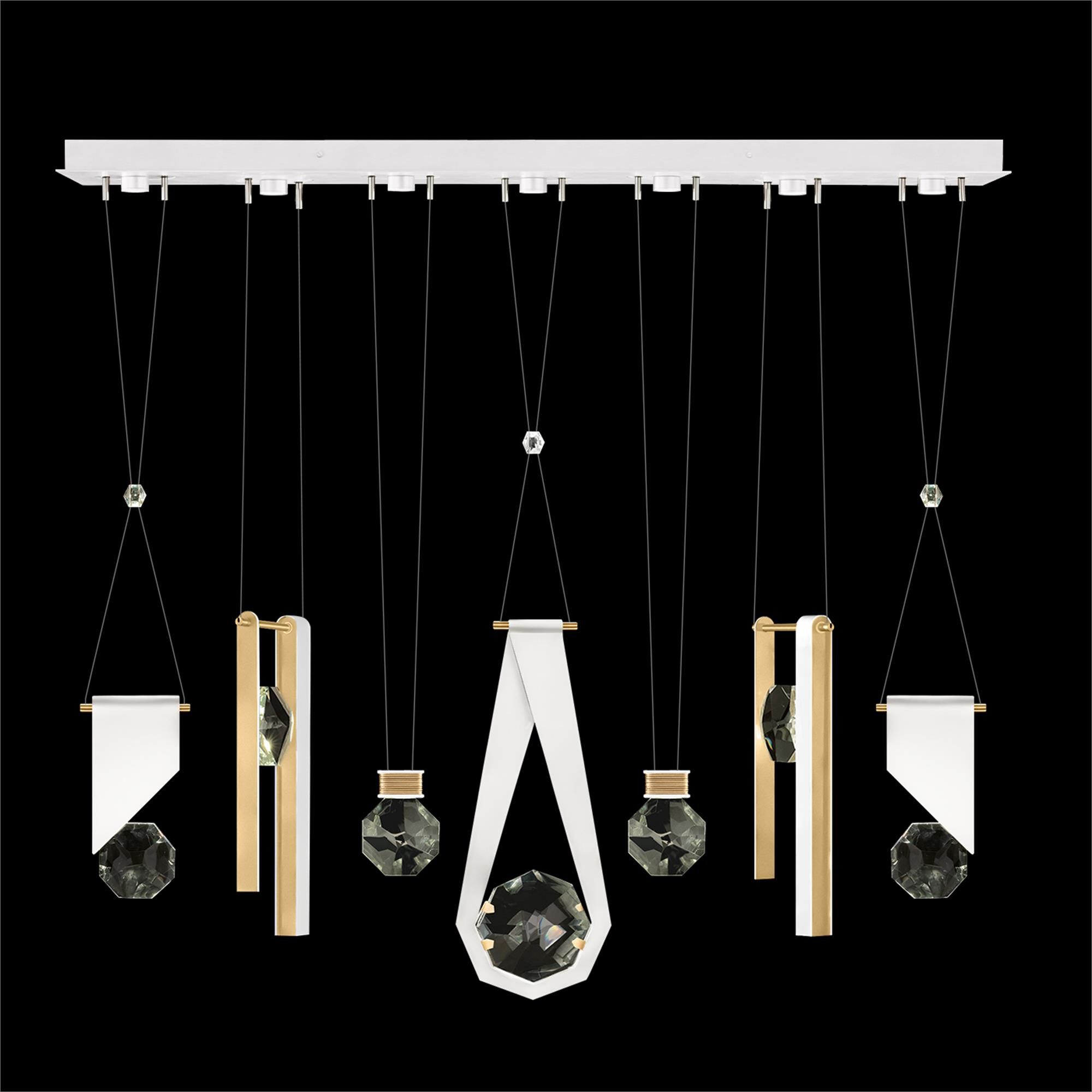 Aria 60 Inch Linear Suspension Light by Fine Art Handcrafted Lighting