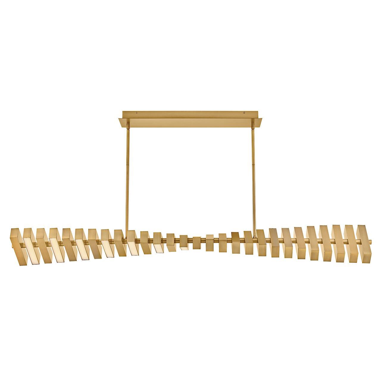 Shown in Lacquered Brass finish and Polycarbonate Lens glass