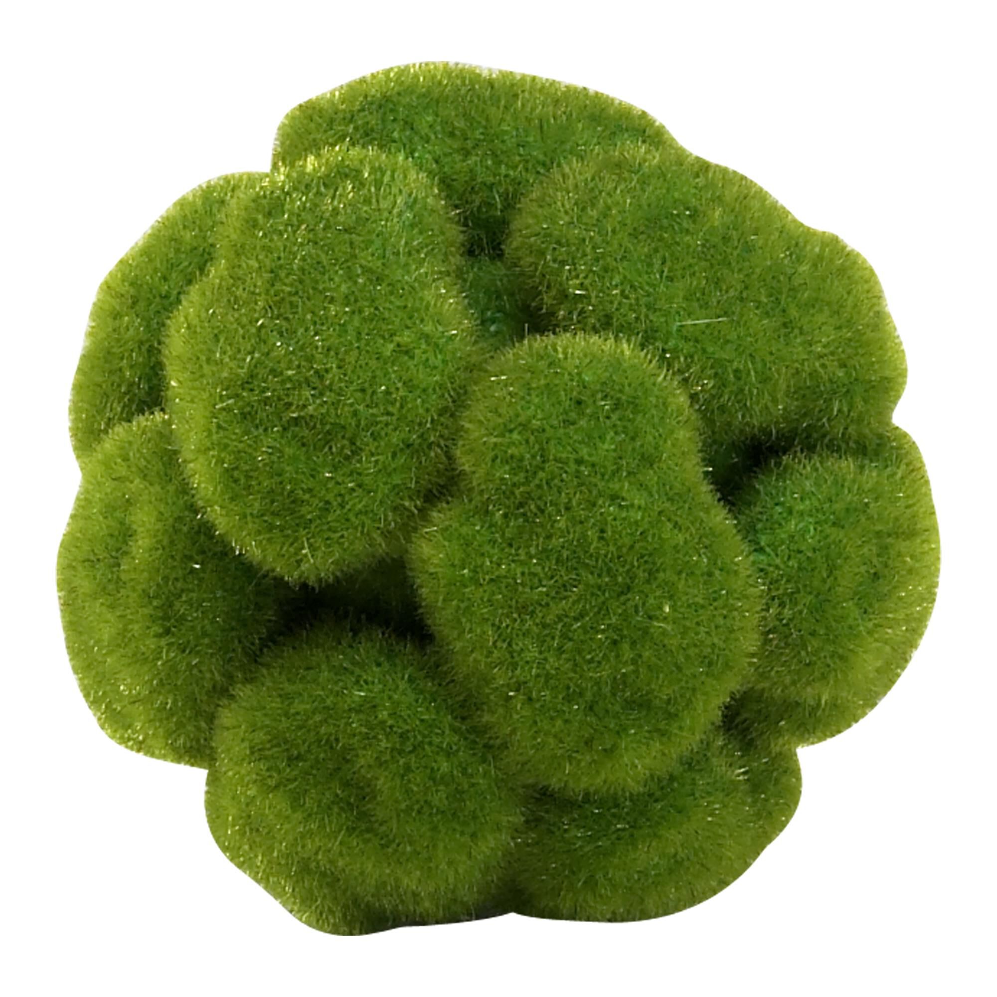 Moss Sphere Figurine,