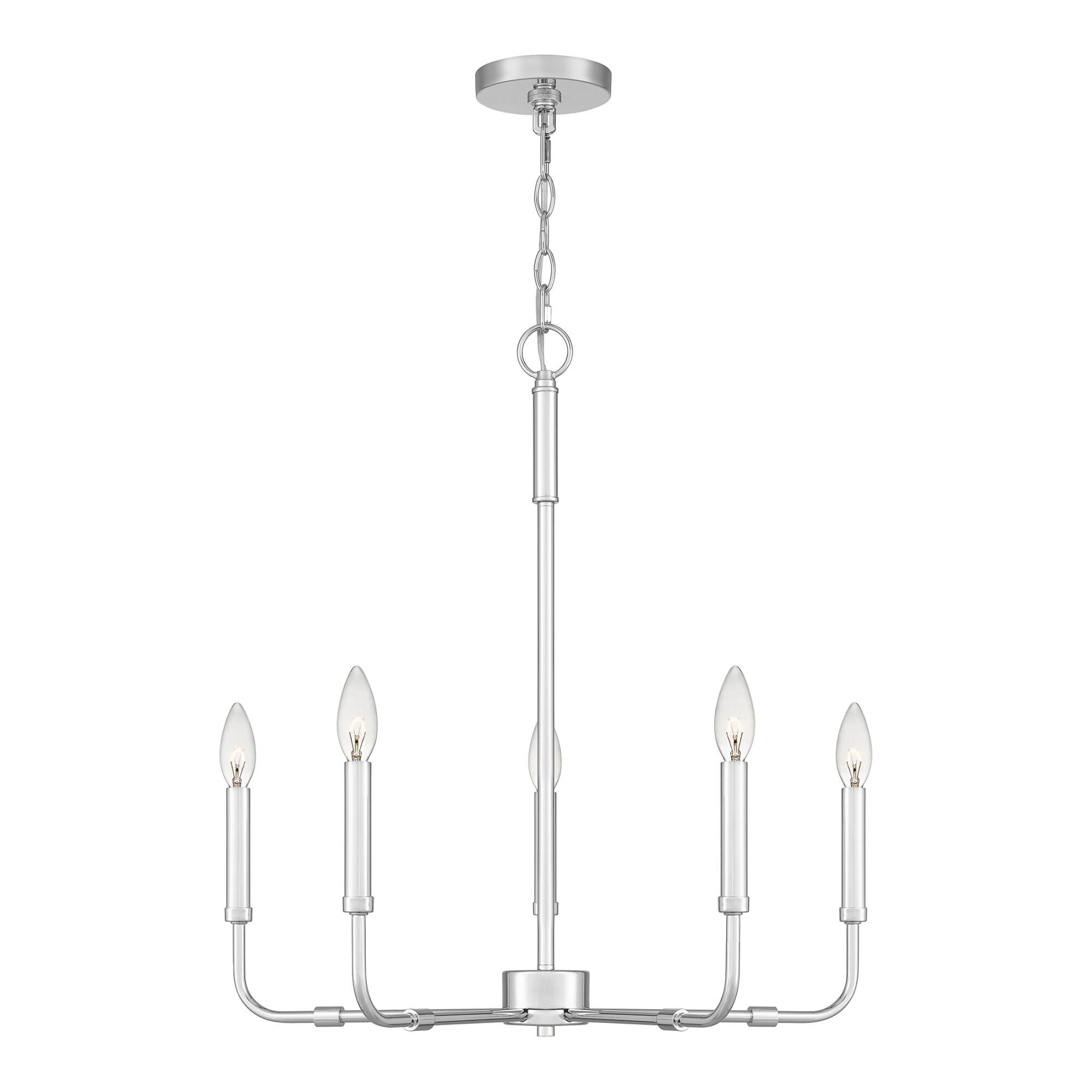 Abner 24 Inch 5 Light Chandelier by Quoizel