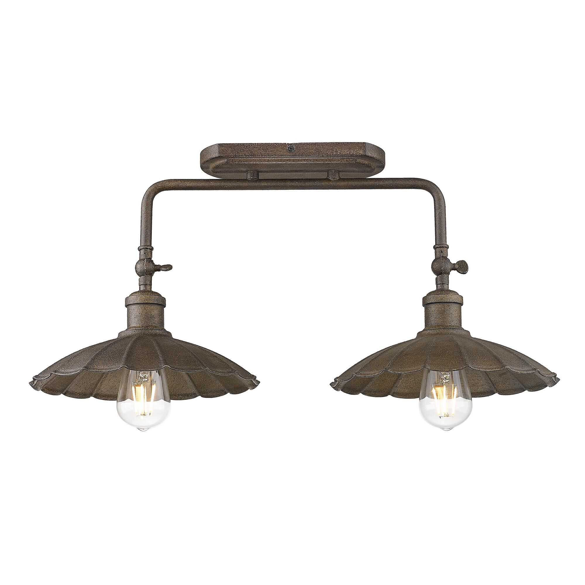 Shown in Dark Rust finish