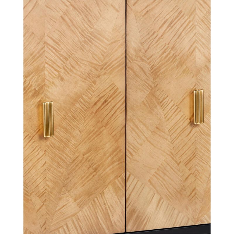 Kallista 54 Inch Storage Cabinet by Currey and Company