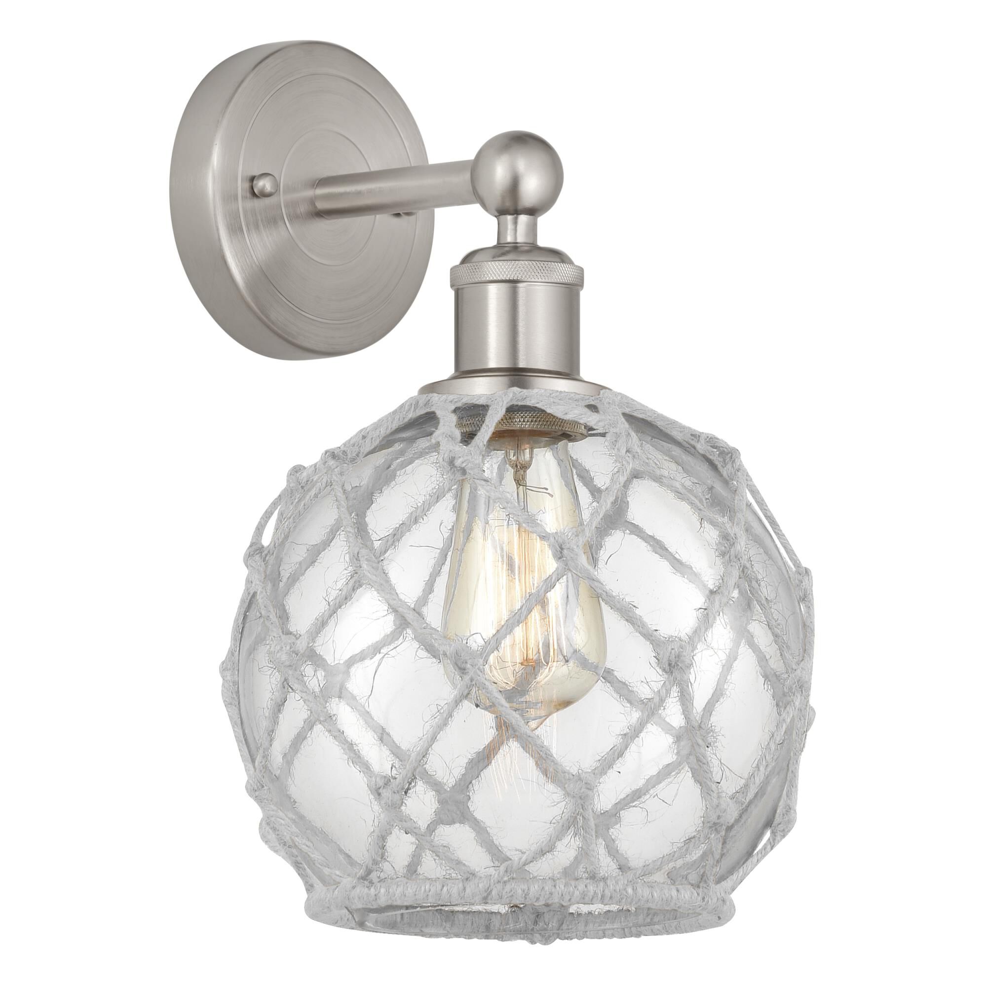 Bruno Marashlian Farmhouse Rope 12 Inch Wall Sconce by Innovations Lighting
