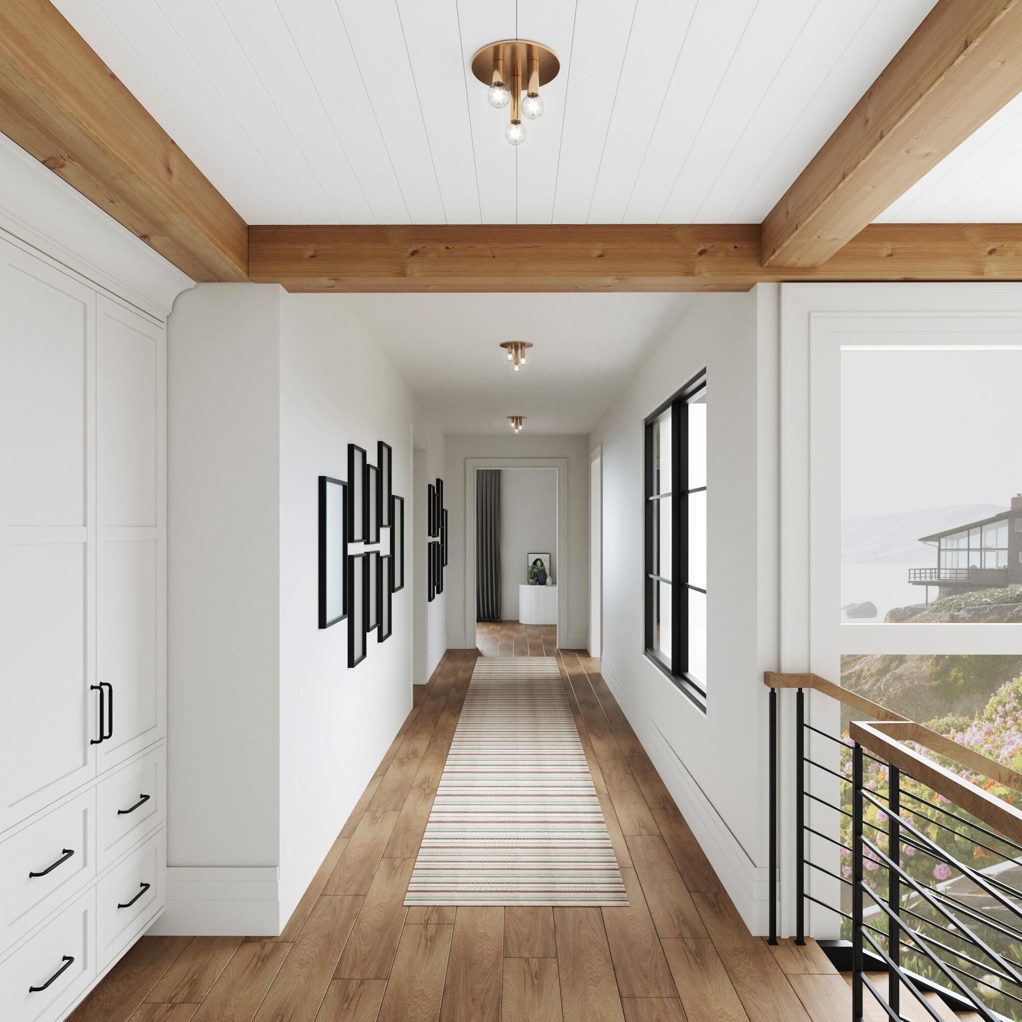 Pepper 8 Inch 3 Light Flush Mount by ELK Lighting