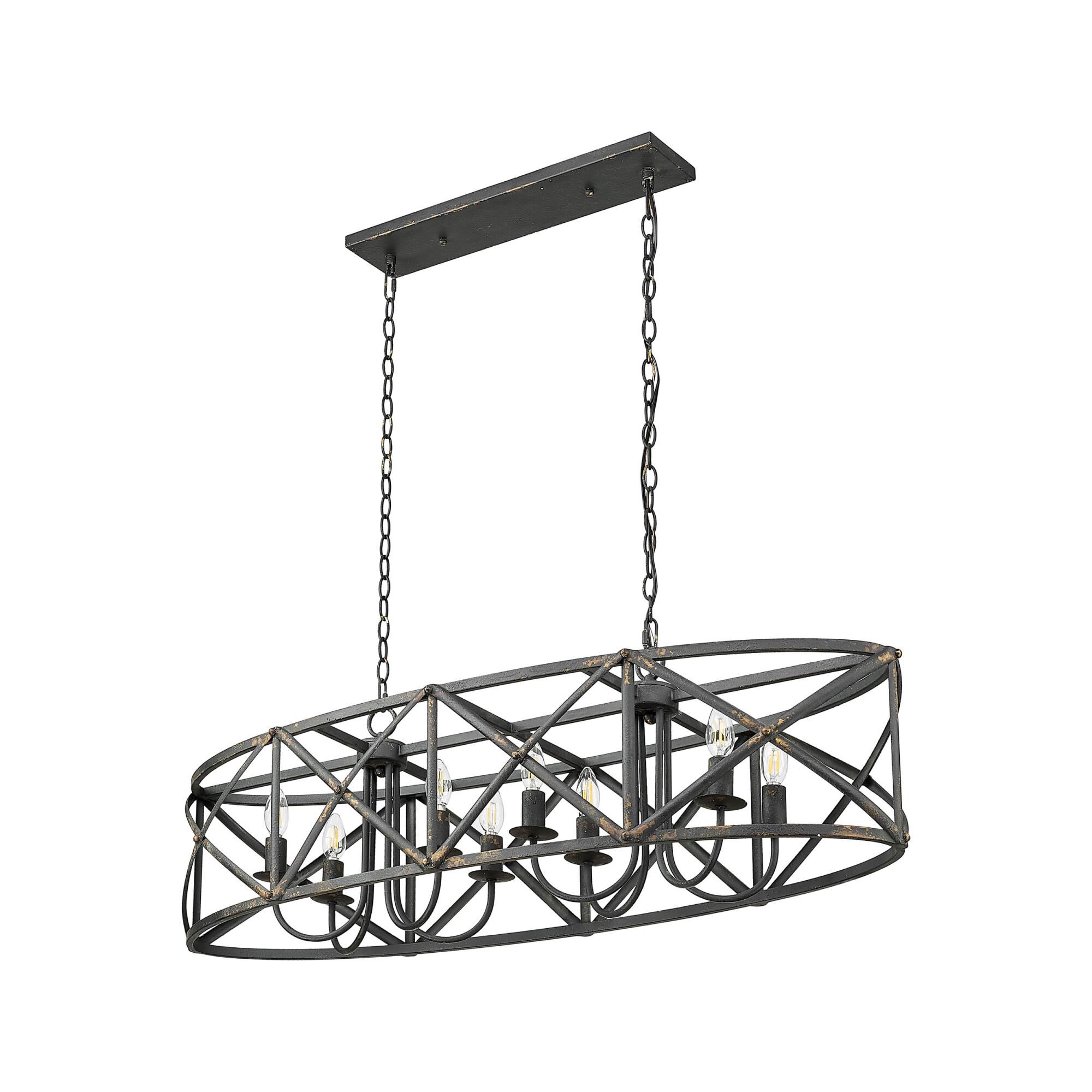 Shown in Antique Black Iron finish